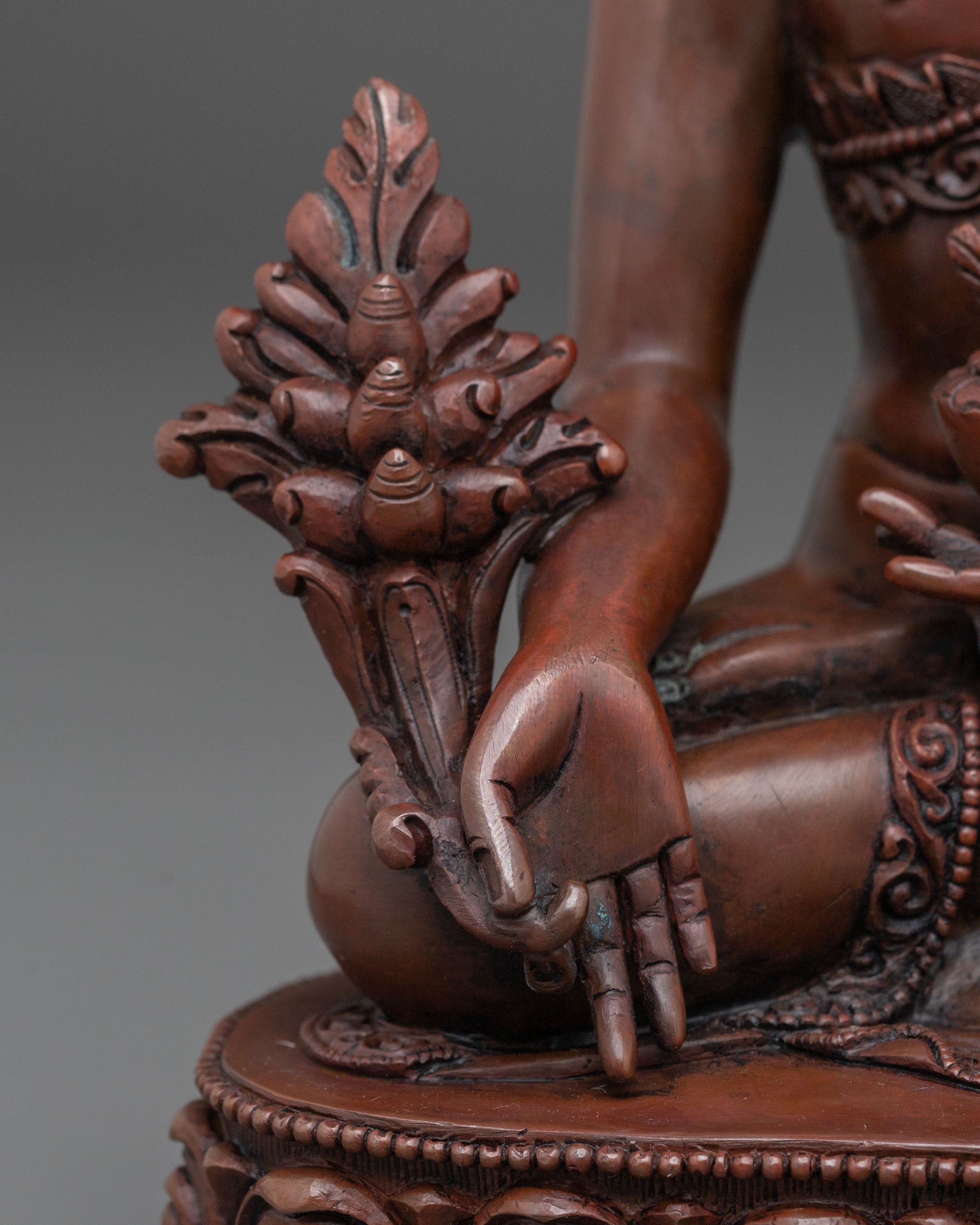 Medicine Buddha Sculpture | Tibetan Buddhist Healing Deity