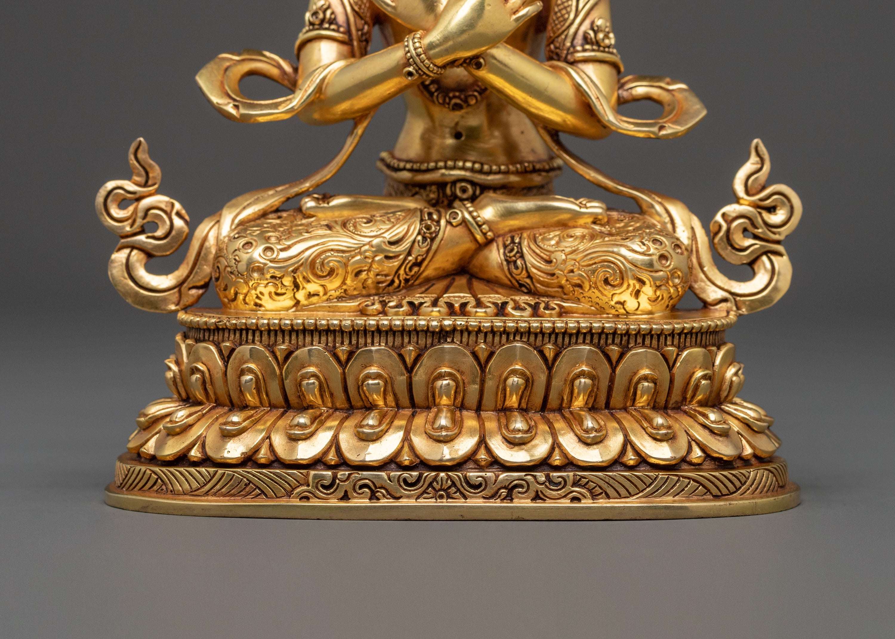 Handmade Vajradhara Sculpture: Buddhist Home Decor