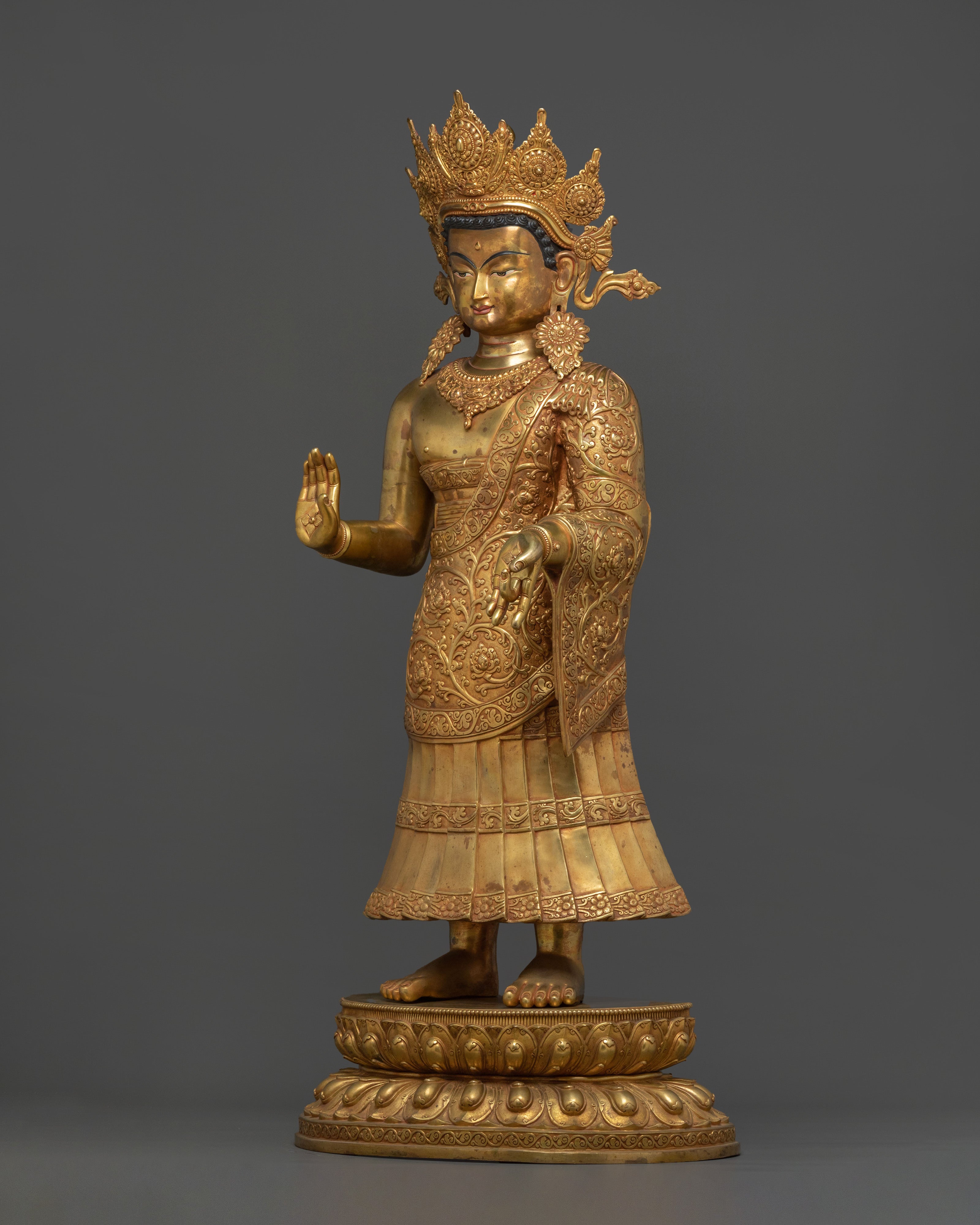 Dipankara Buddha Traditional Statue | Home Decor