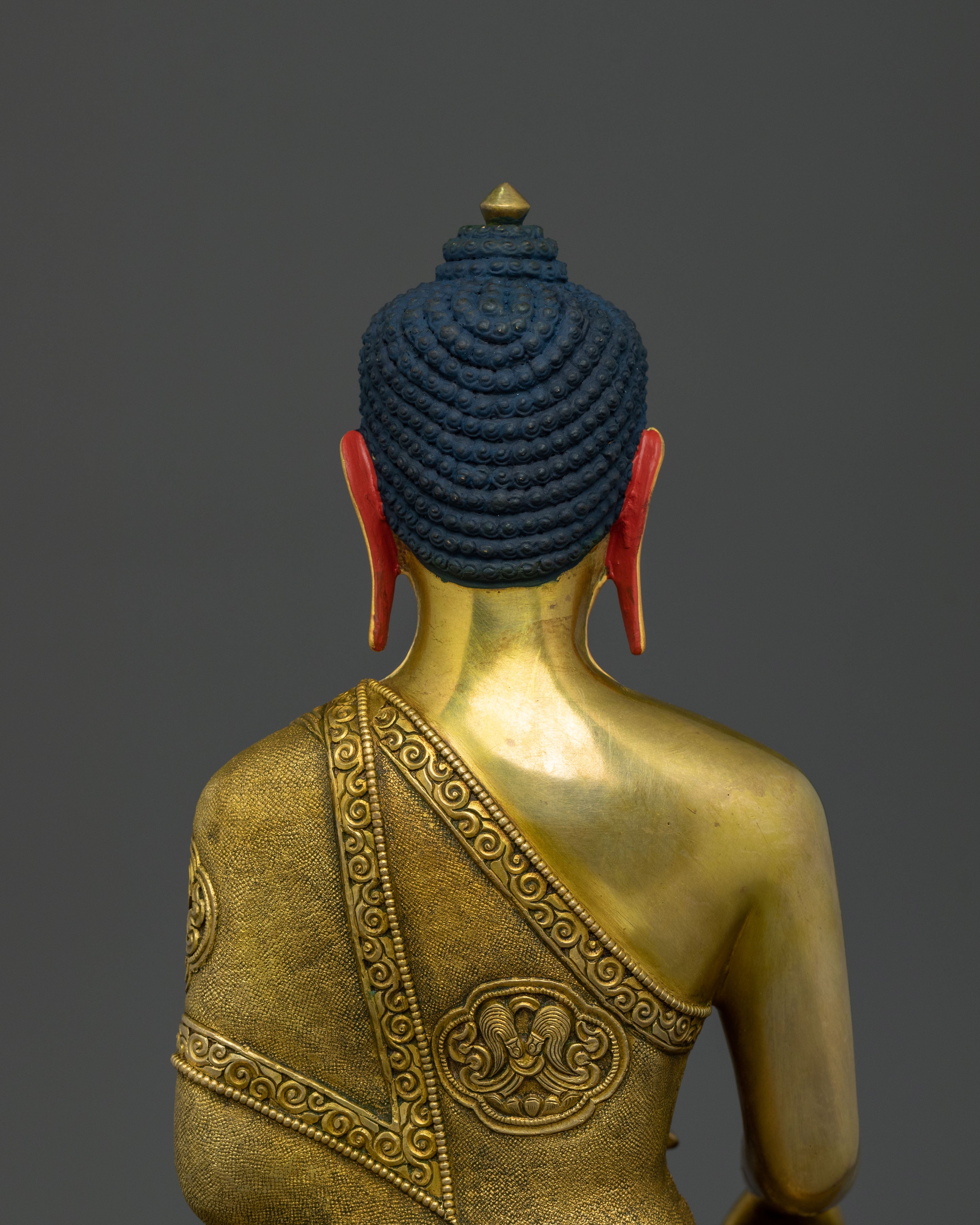 Founder of Buddhism Shakyamuni Buddha Golden Statue