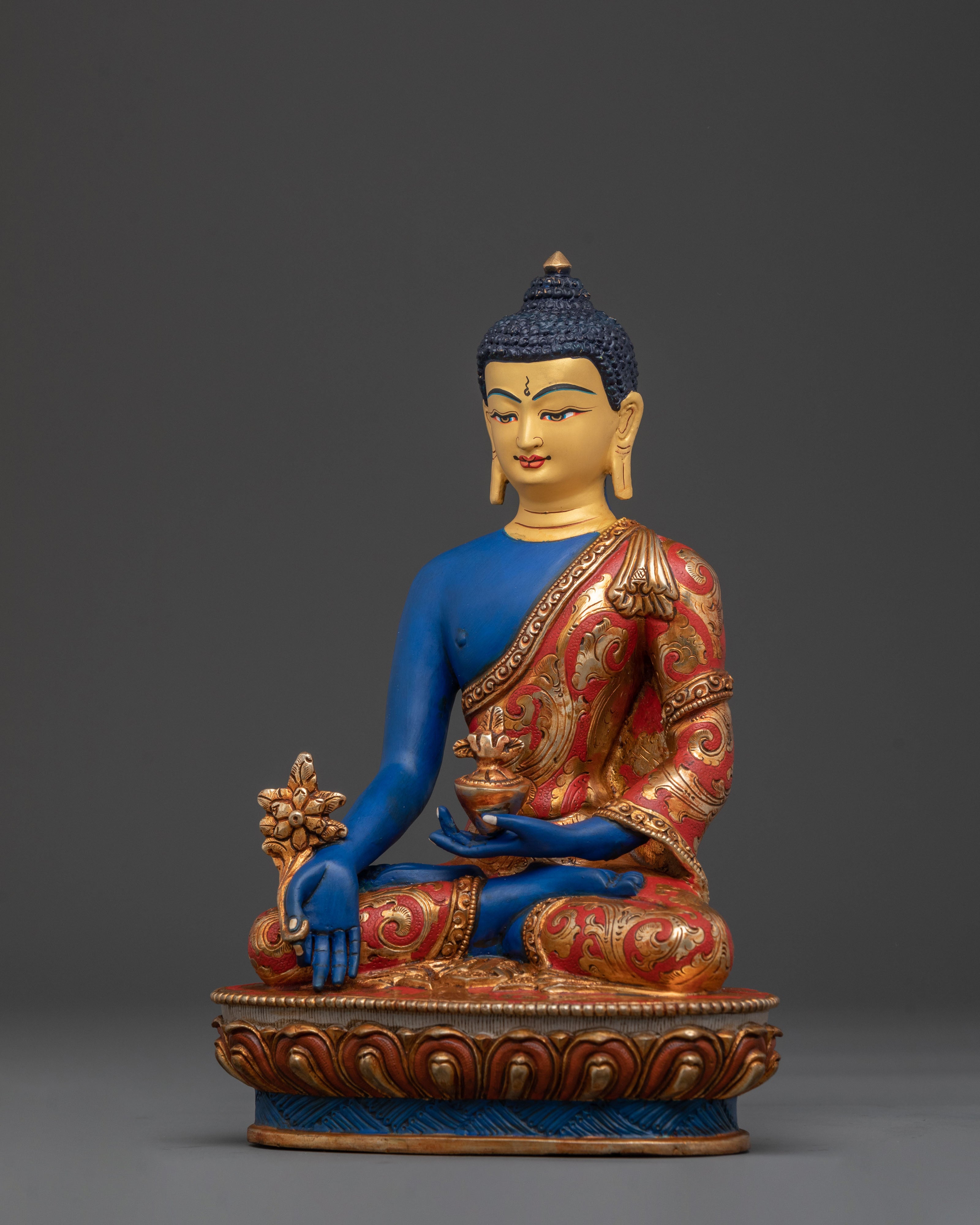 Medicine Buddha Healing Statue | Home Decor