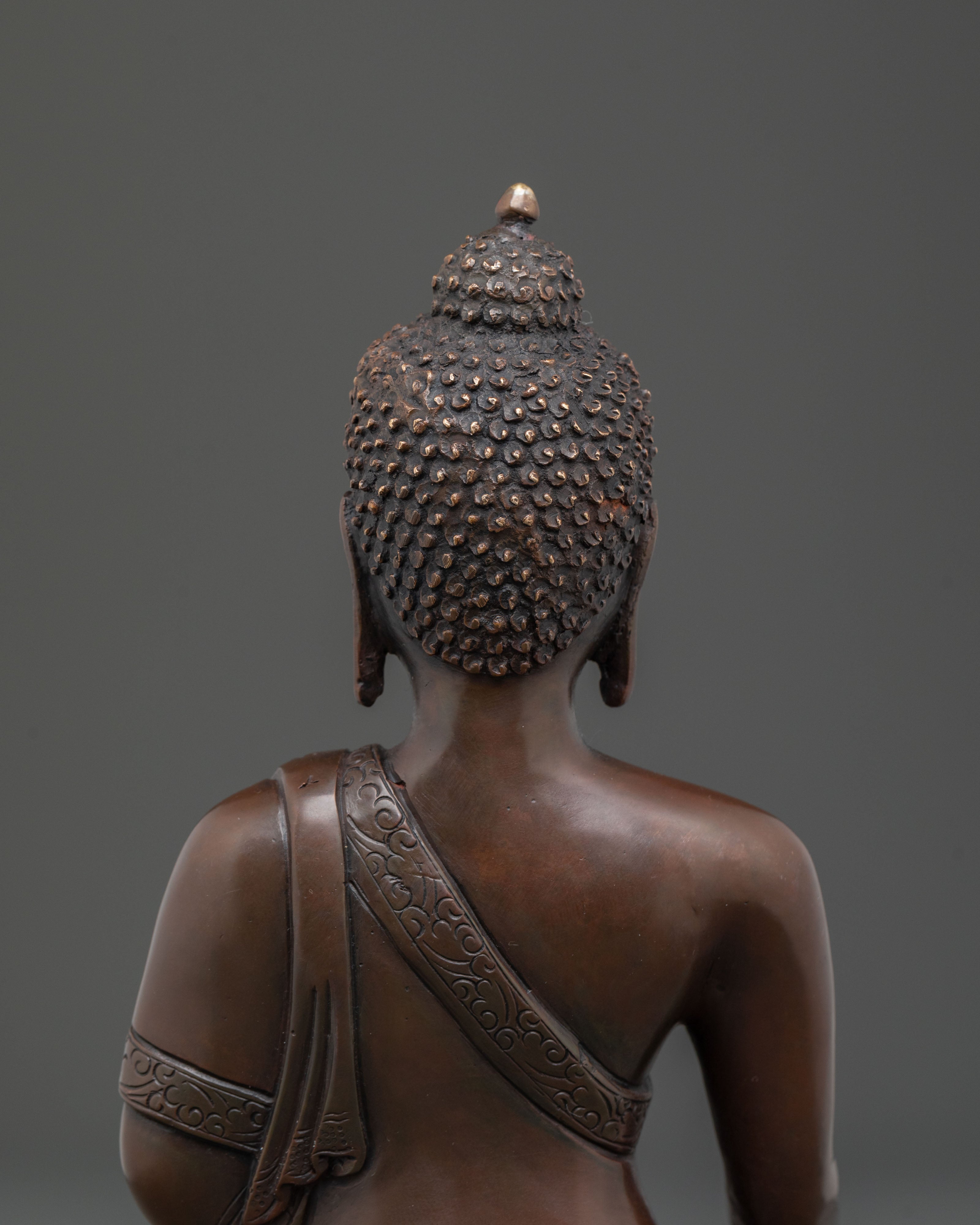 Handcrafted Historical Buddha Shakyamuni Statue