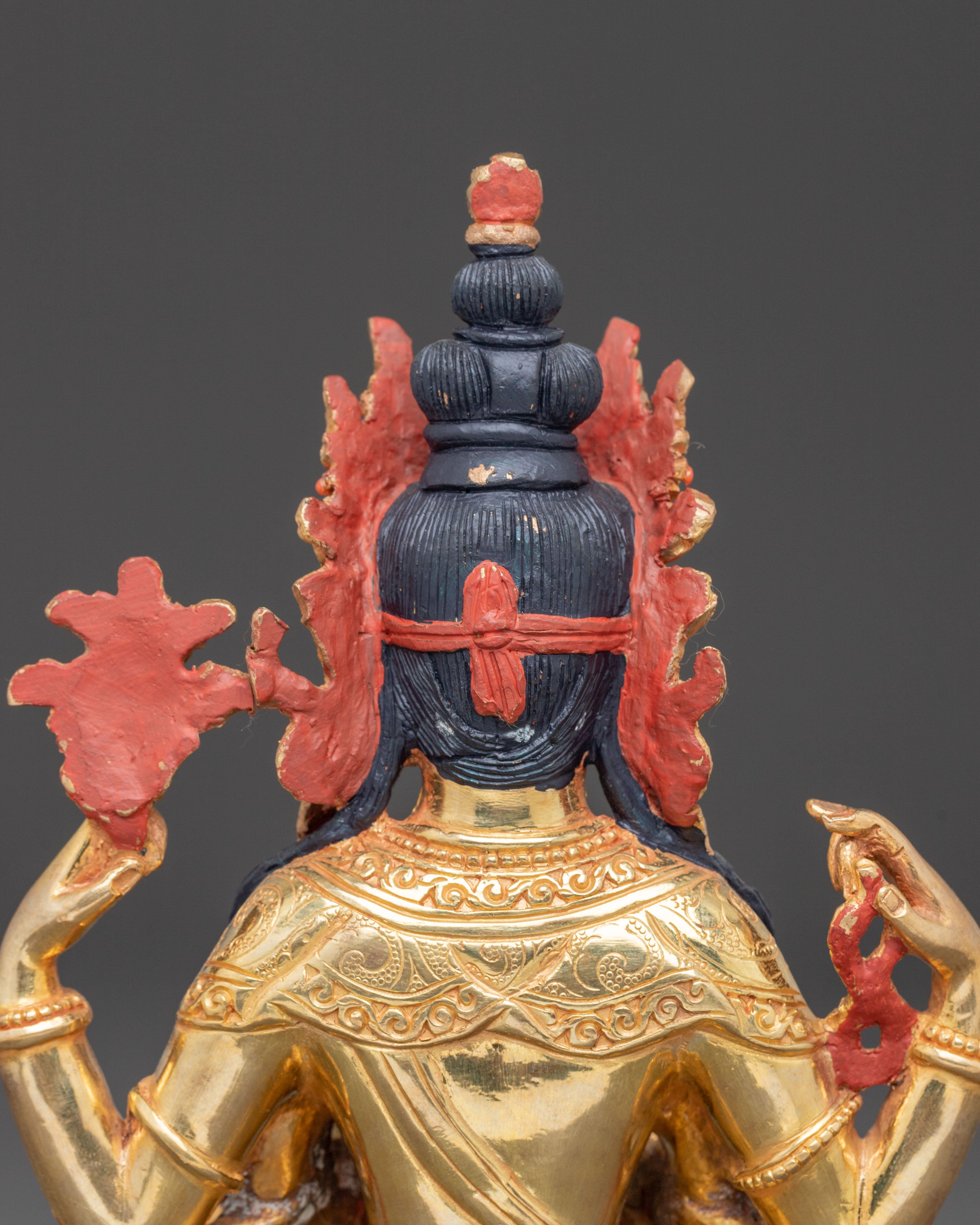 Compassionate Bodhisattva Avalokiteshvara Statue | Buddhist Decor Artwork