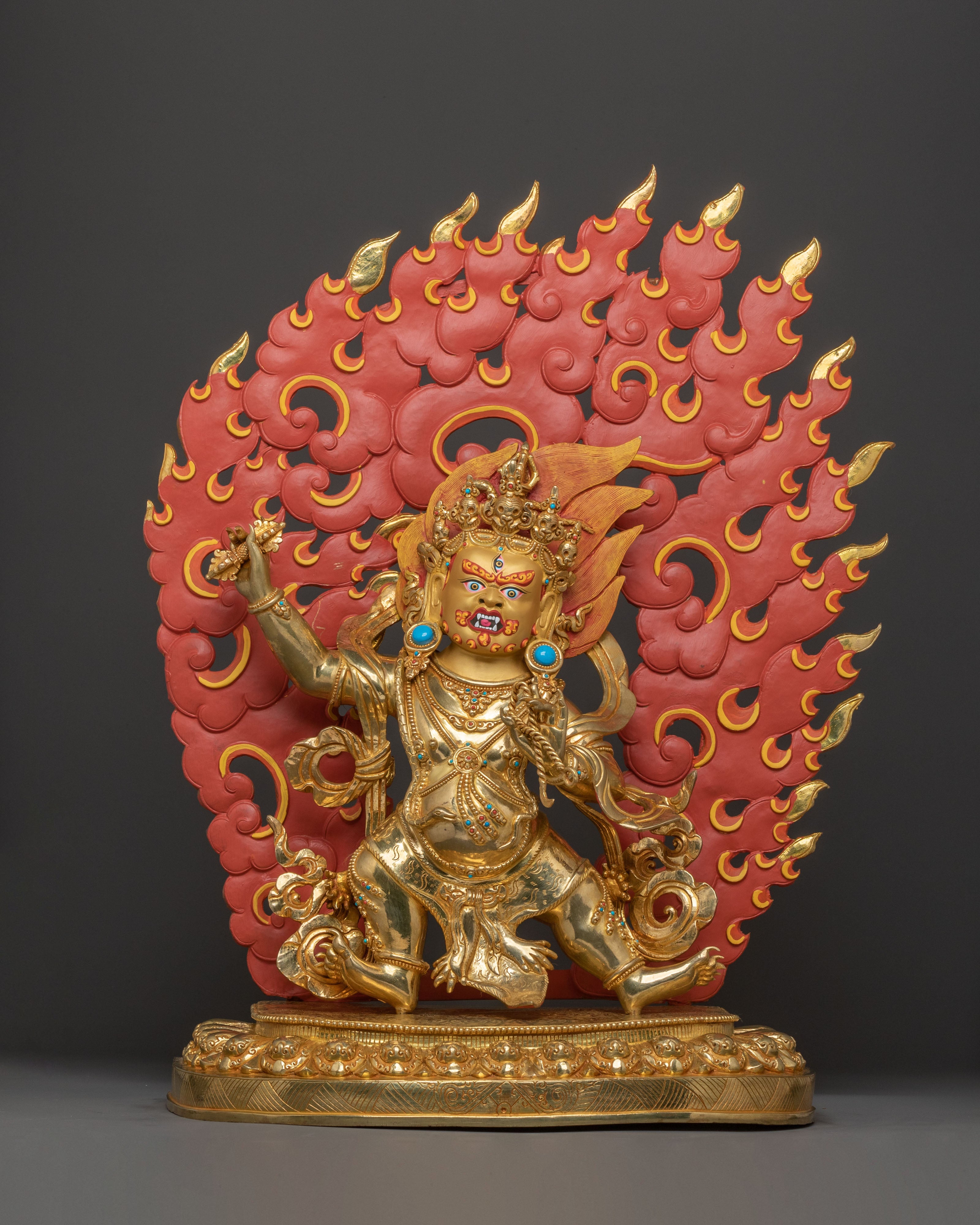 Vajrapani Protector Statue | Protector Buddha Altar Decor