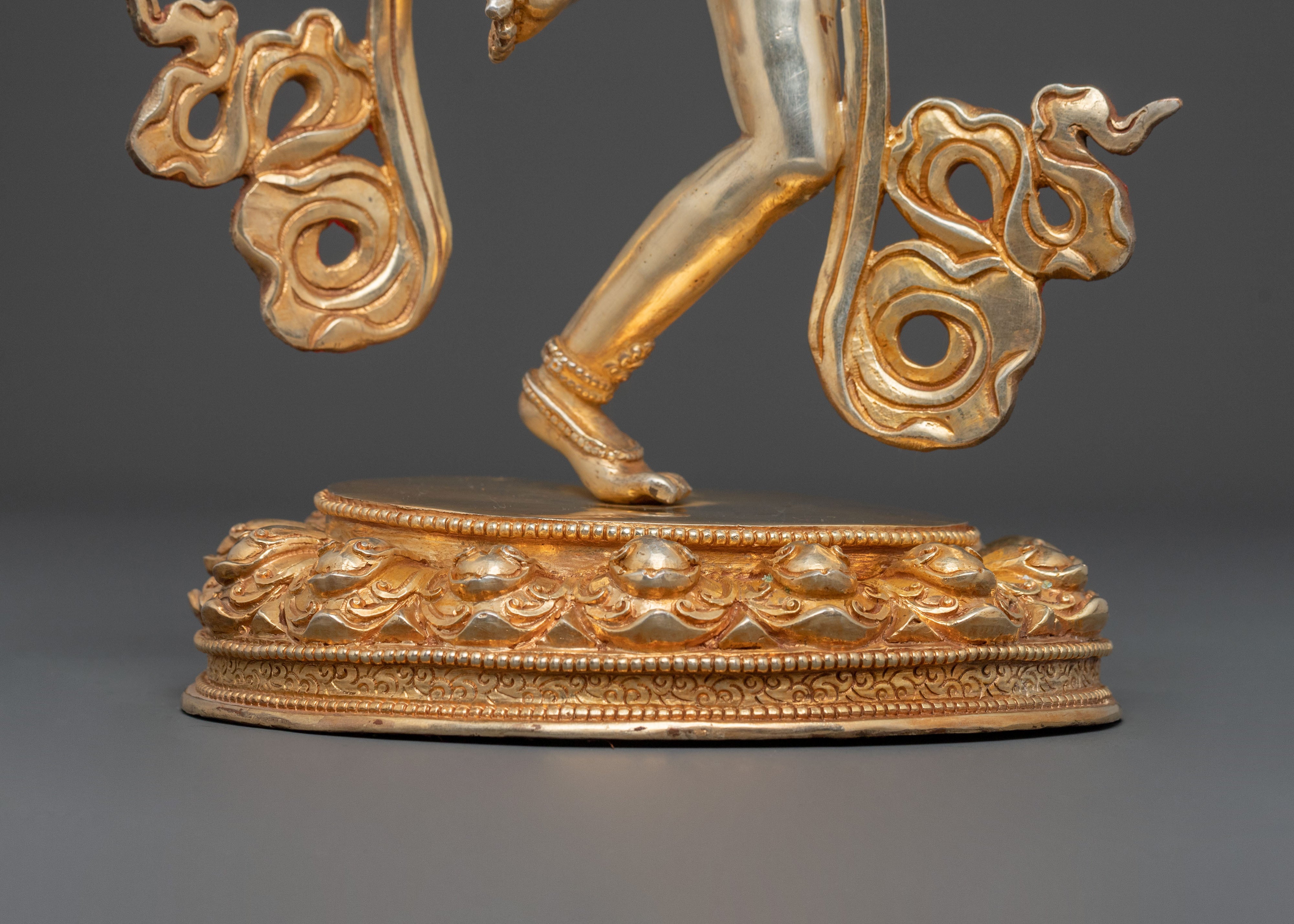 Radiant Tibetan Machig Labdron Sculpture