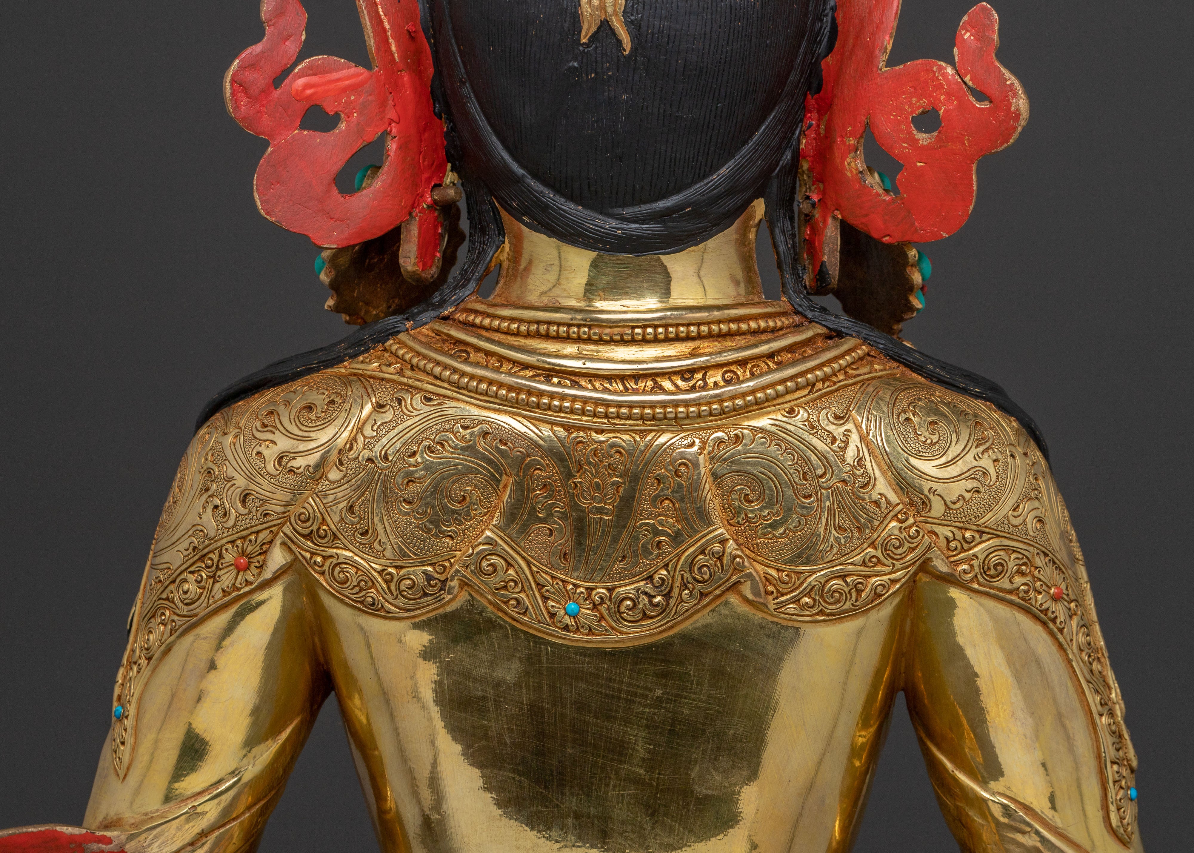 Sacred Amitayus Buddha Statue | Spiritual Figure