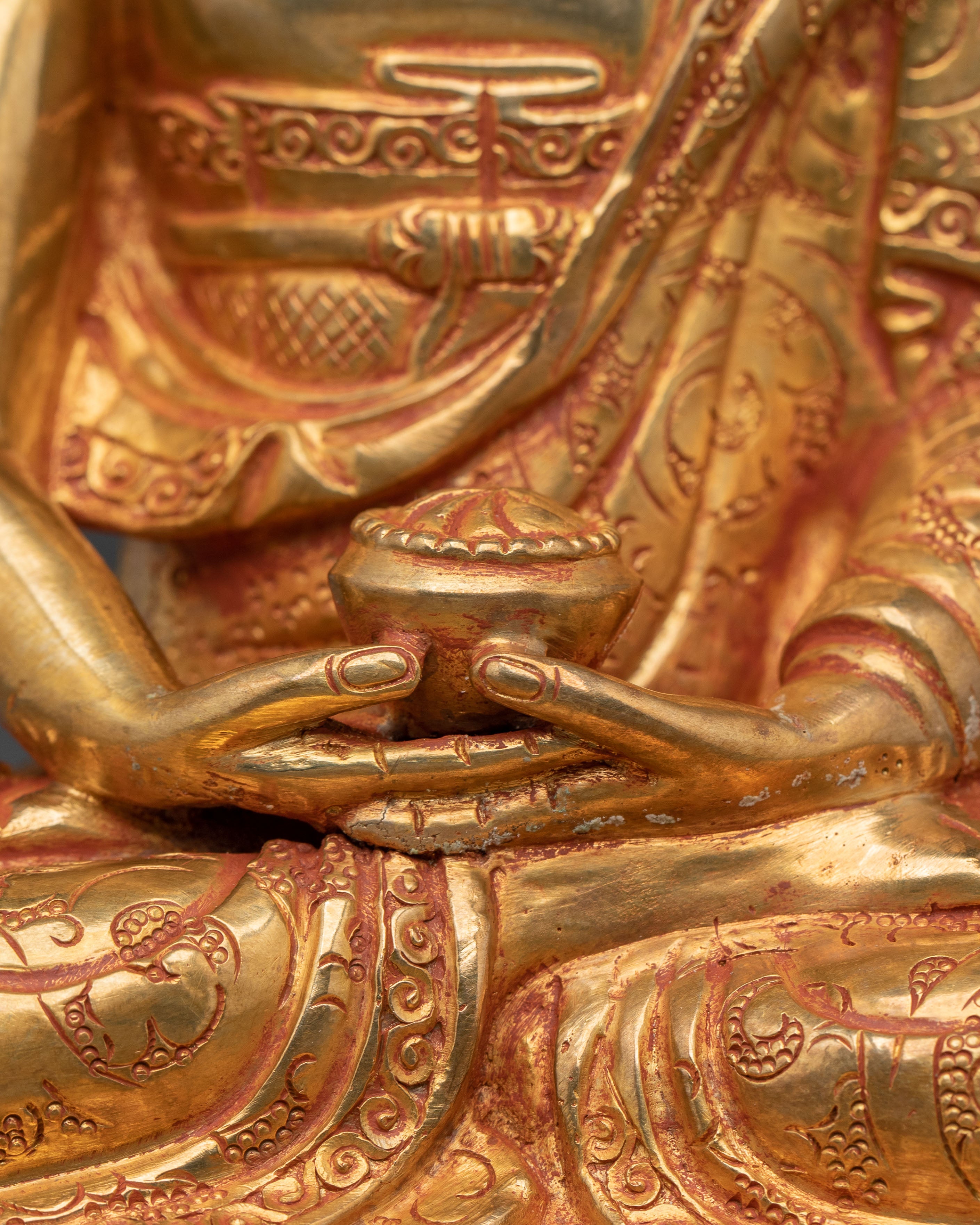 A Radiant Boundless Compassion Amitabha Buddha Statue