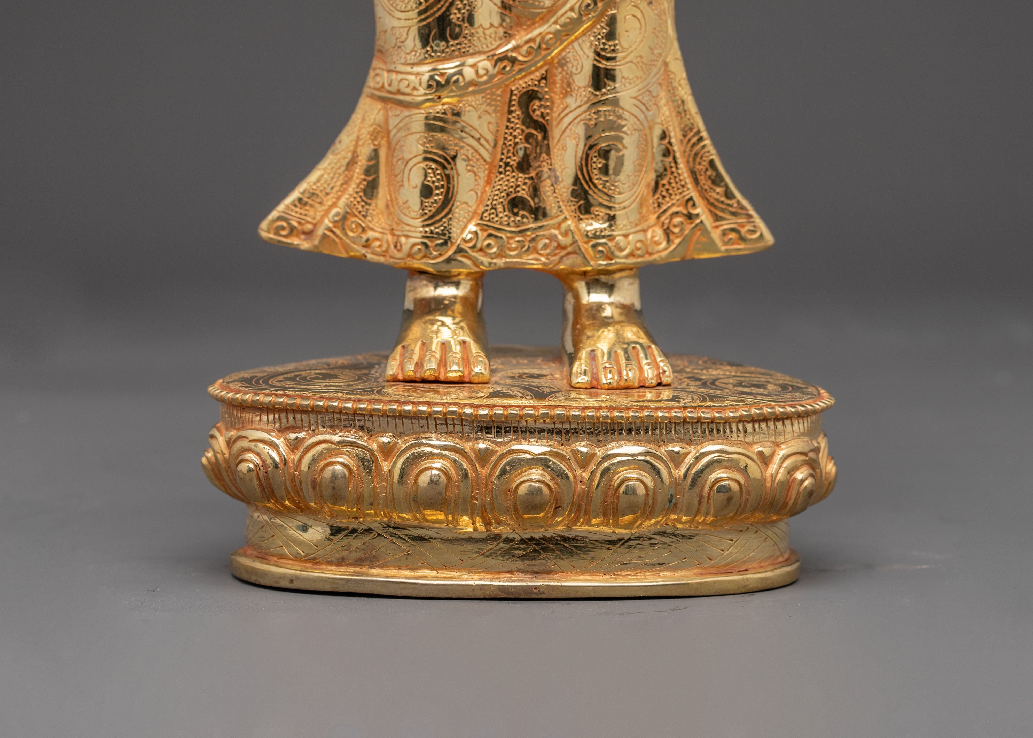 Two Disciples of Shakyamuni Buddha Statue | Kala Nama Samgaya