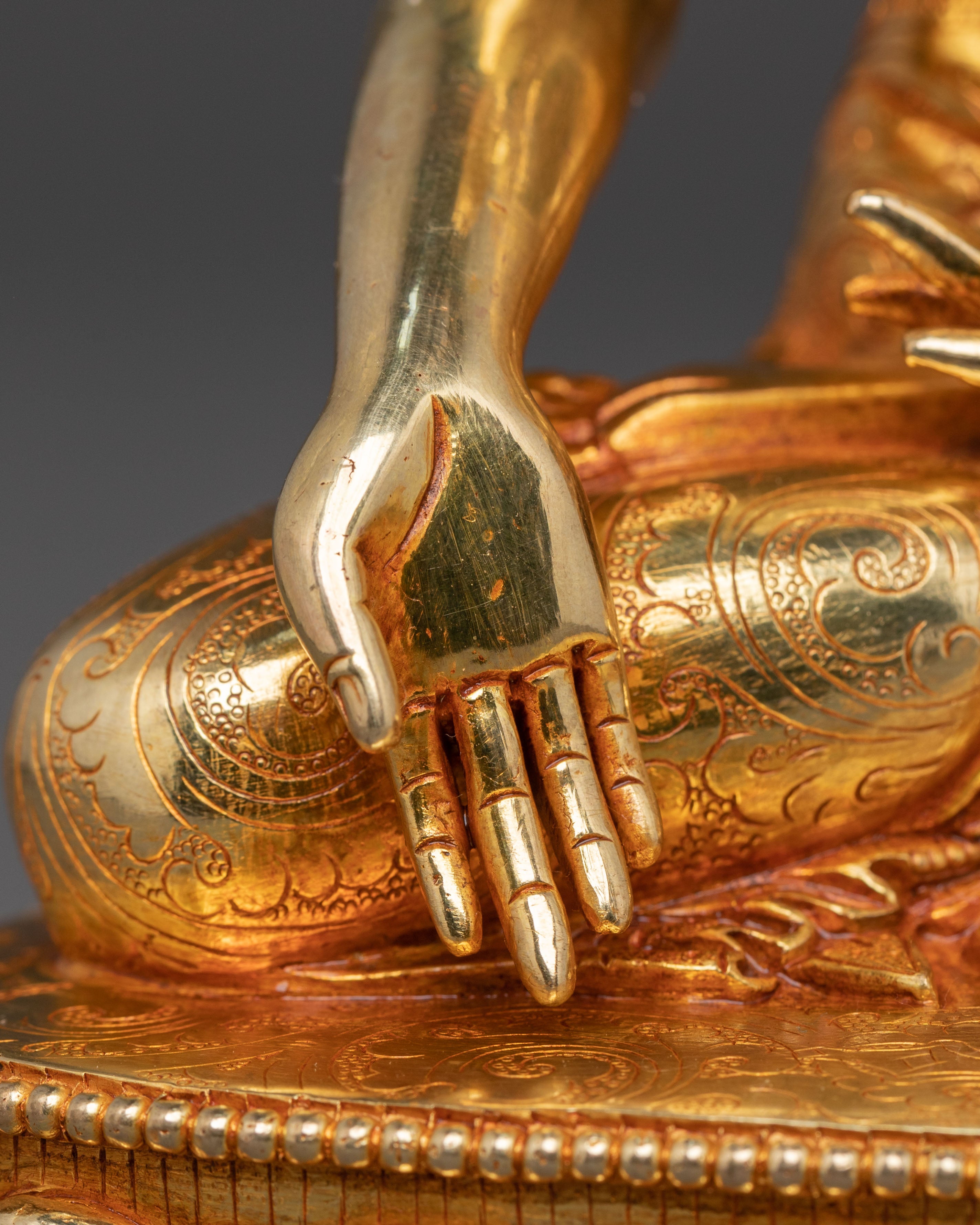 Five Dhyani Buddha Divine Statue Set | Altar Decor