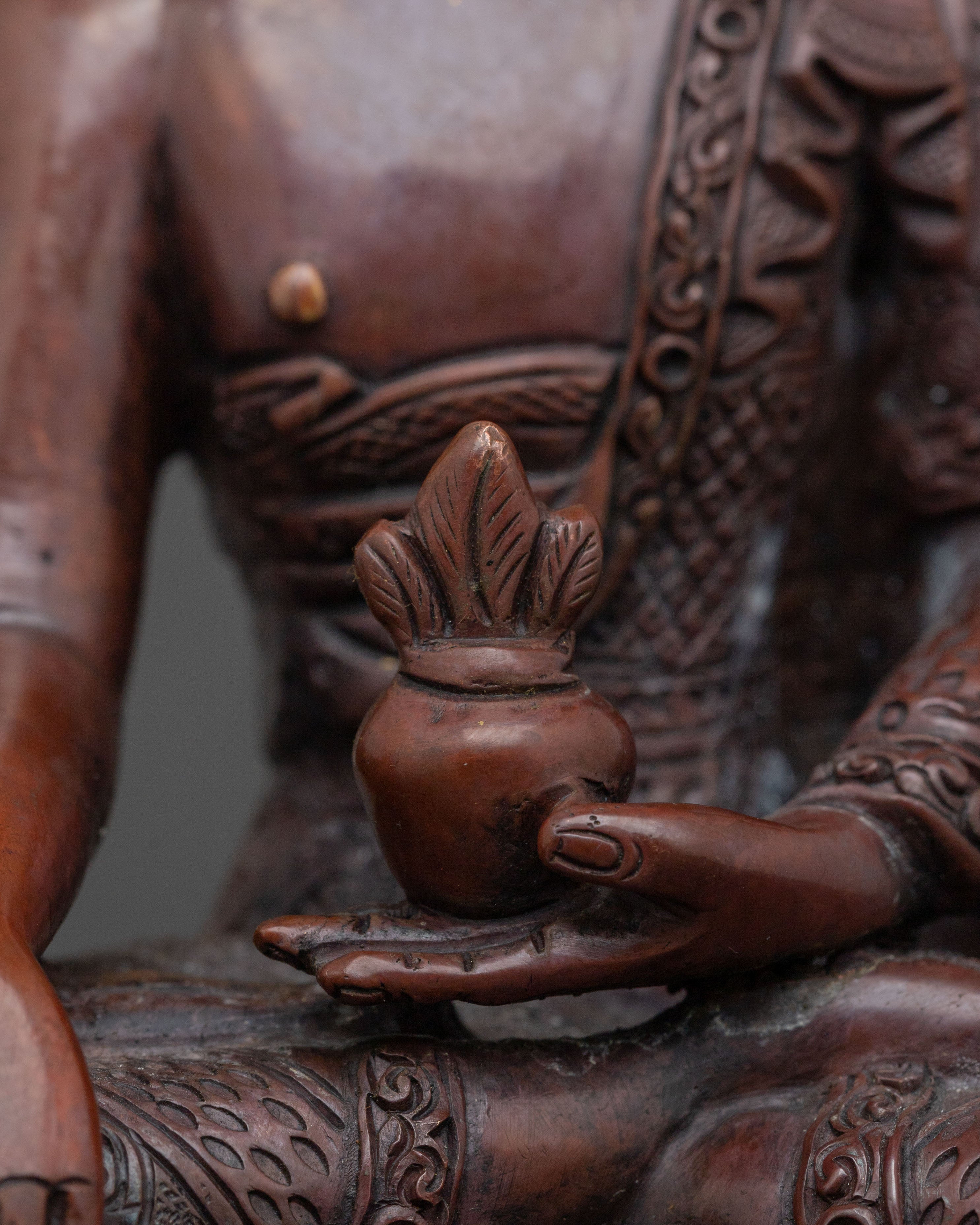 Medicine Buddha Sacred Statue | Tibetan Healing Figurine