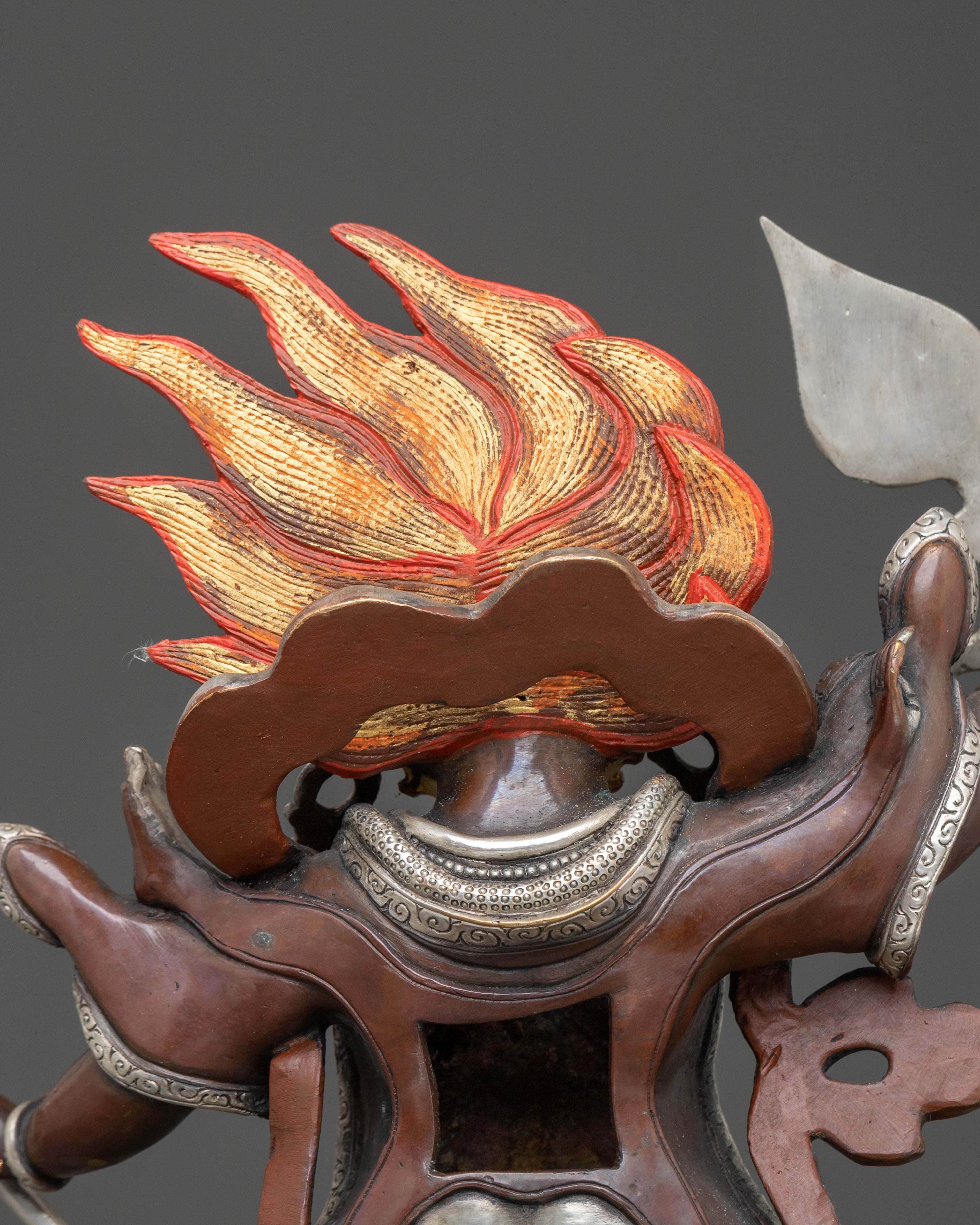 Takla Mebar: Oxidized Copper Sculpture