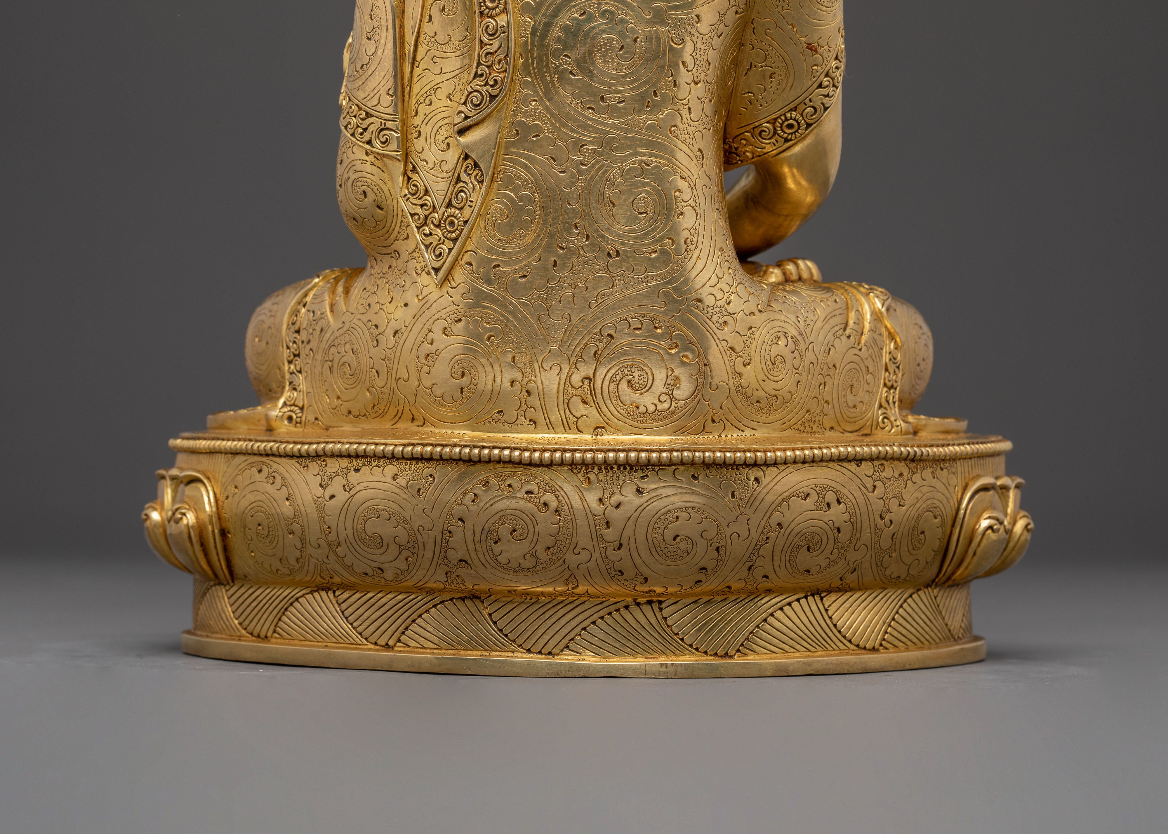 Handcrafted Nepalese Amitabha Buddha Statue | Traditional Himalayan Art