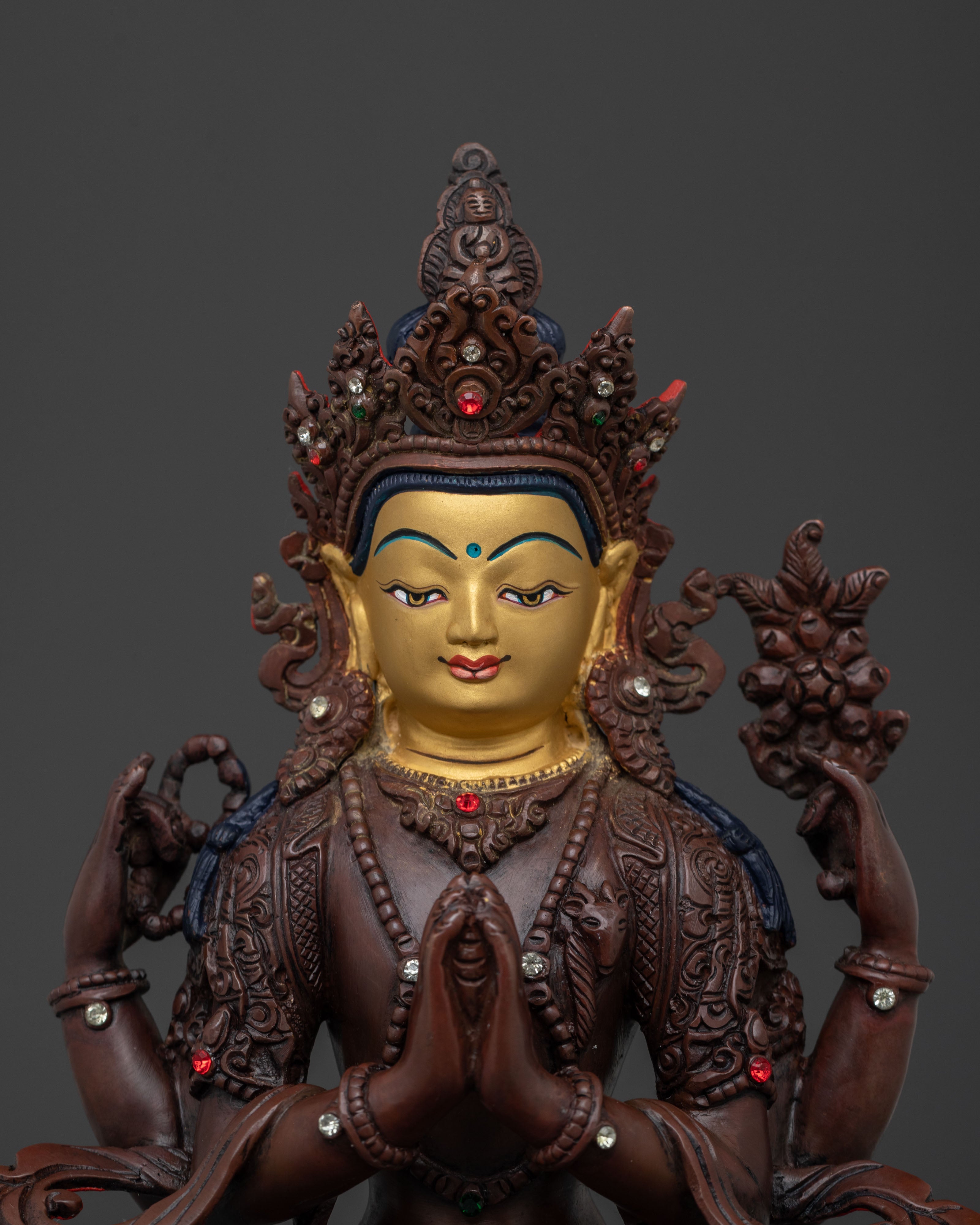 Avalokiteshvara Sculpture | Bodhisattva of Compassion