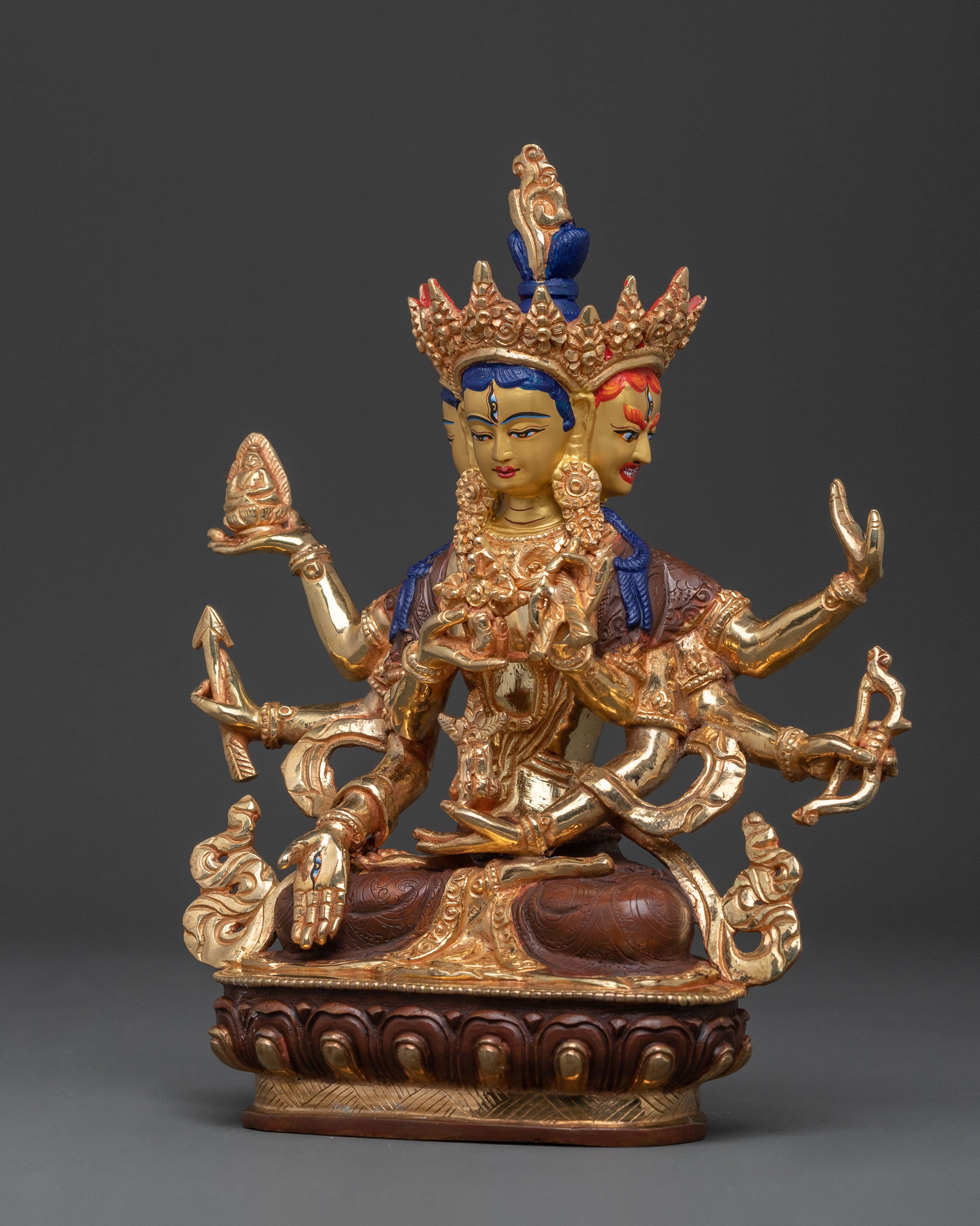 Handcrafted Ushnisha Vijaya Sacred Statue | Spiritual Protection