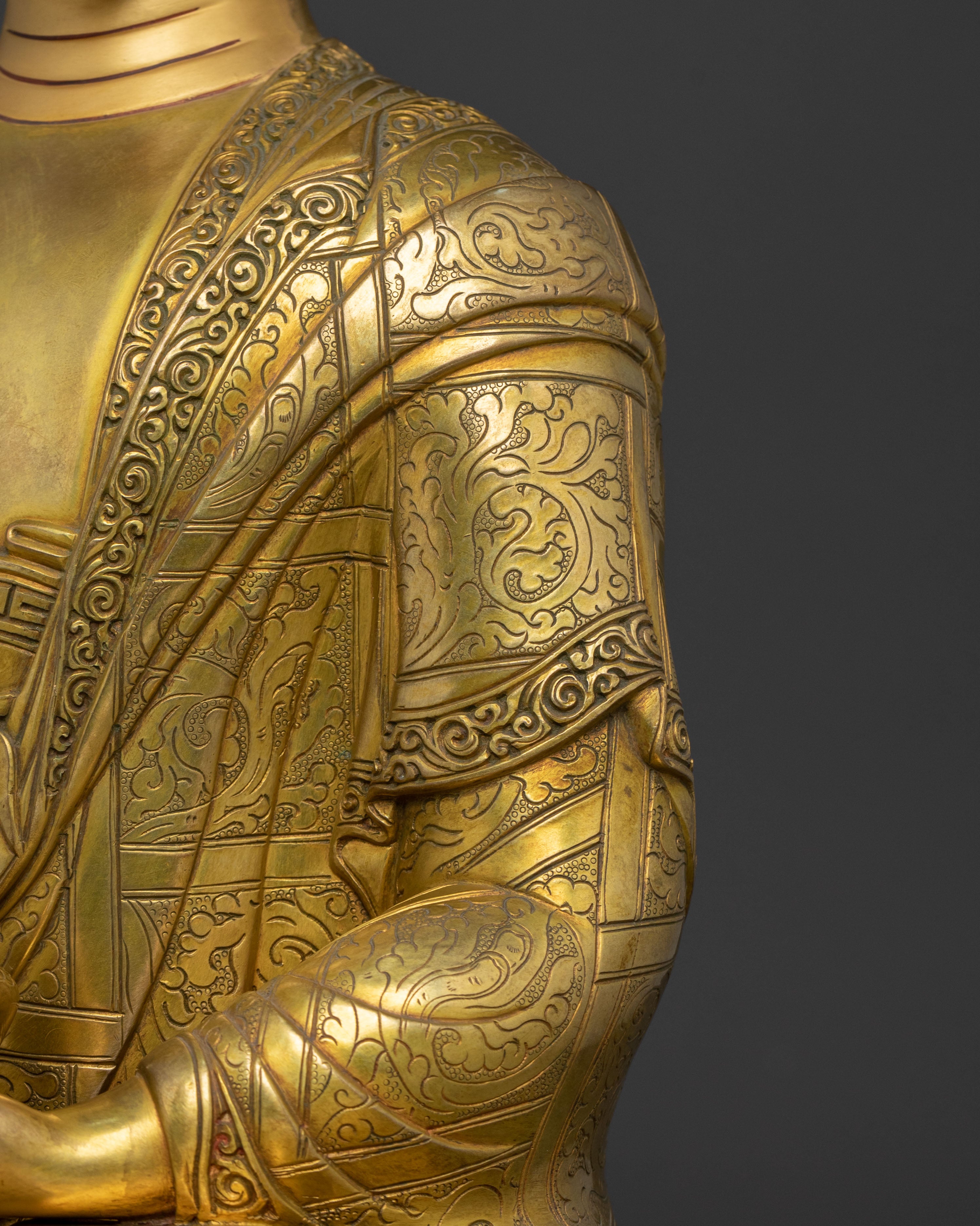 Shakyamuni Buddha Sacred Statue | Himalayan Figurine