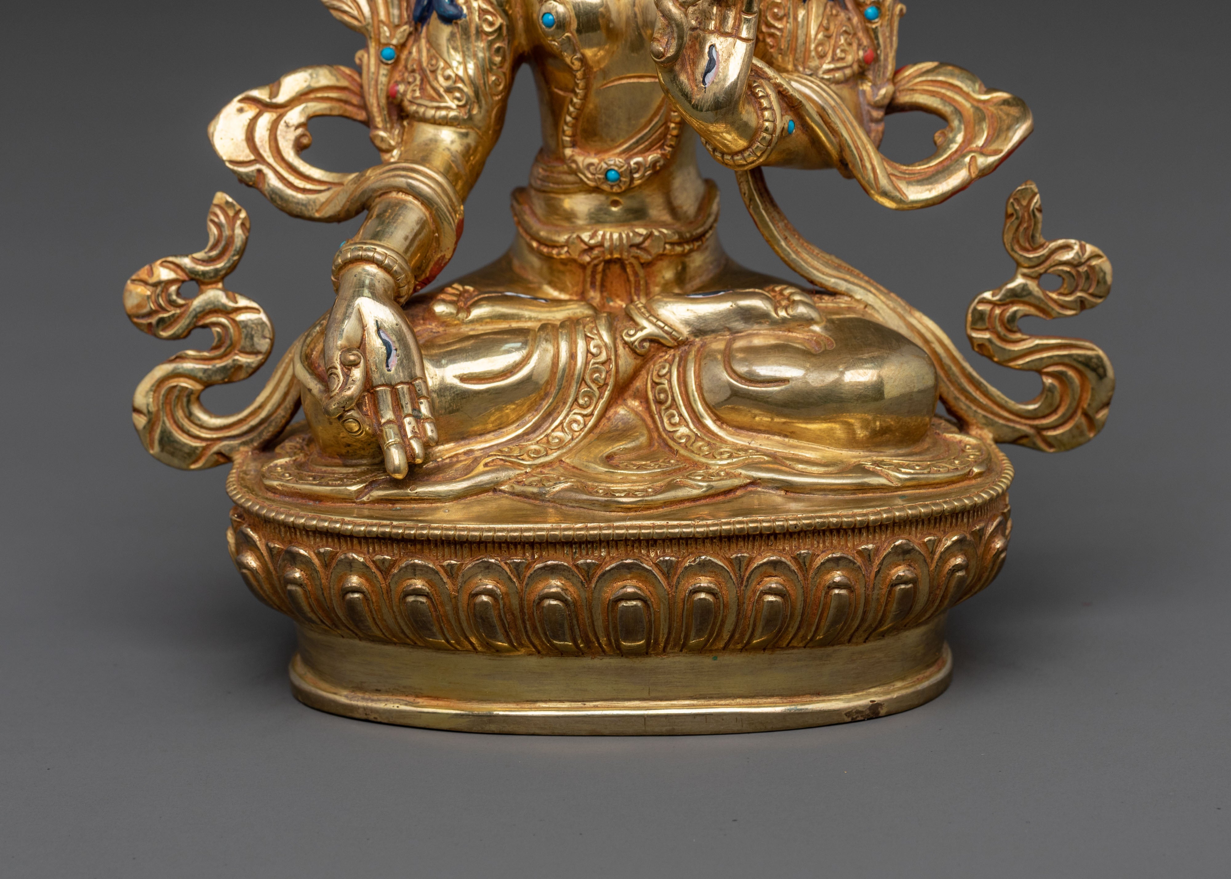 Guardian White Tara Statue | Sacred Altar Decor