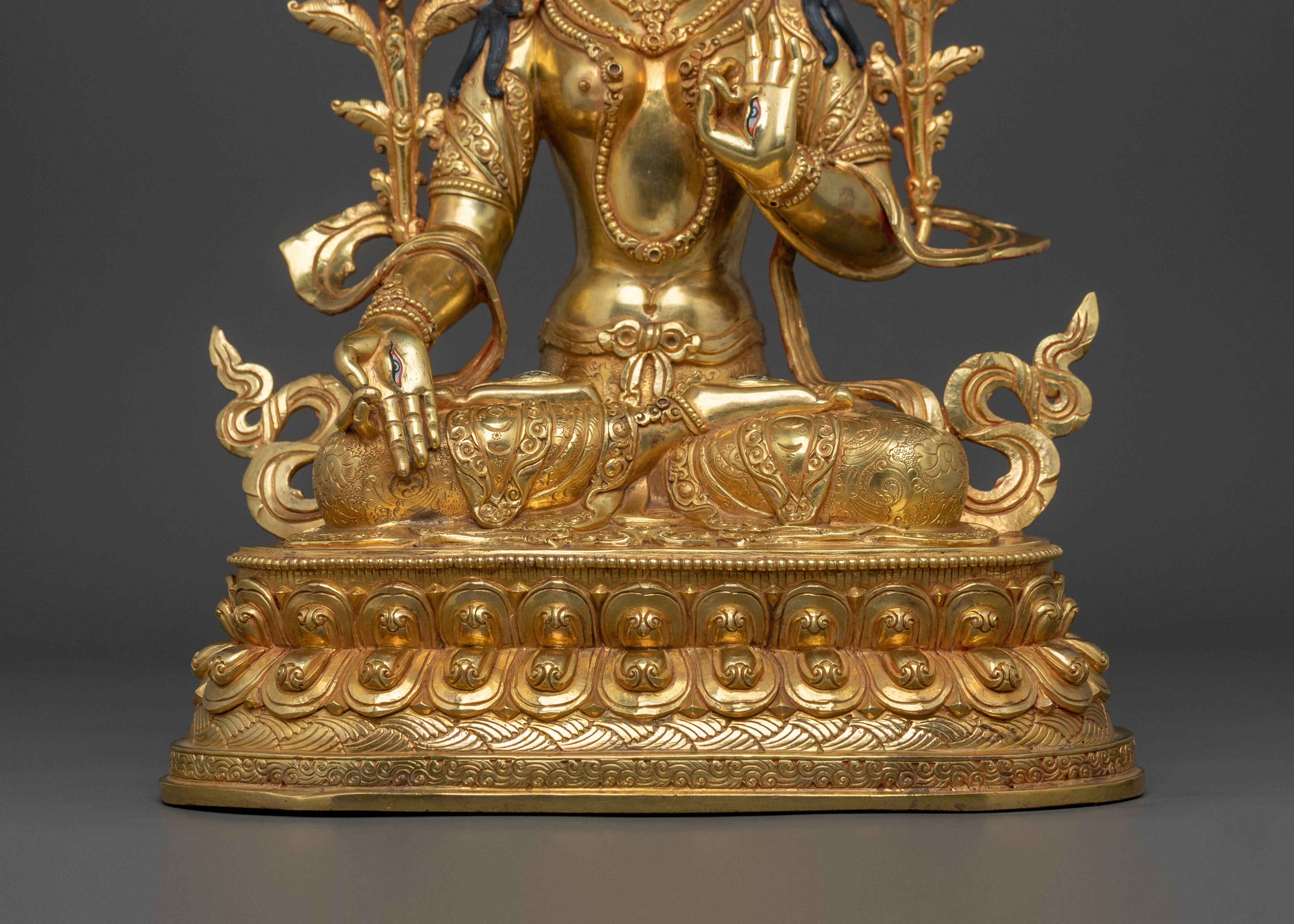 White Tara Compassion Goddess Statue | Divine Protector and Healing Deity