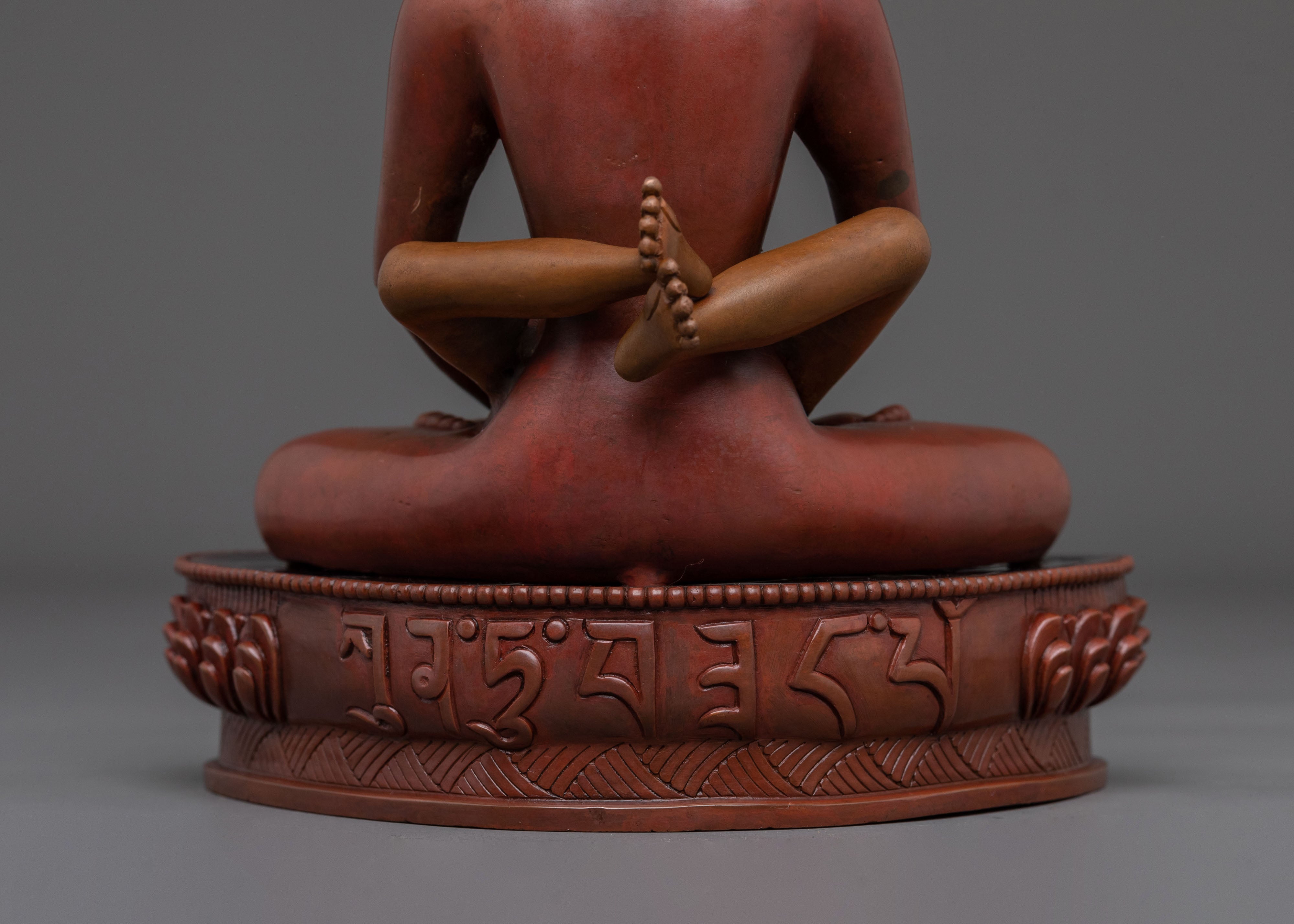 Samantabhadra with Consort Statue | Oxidized Copper Body