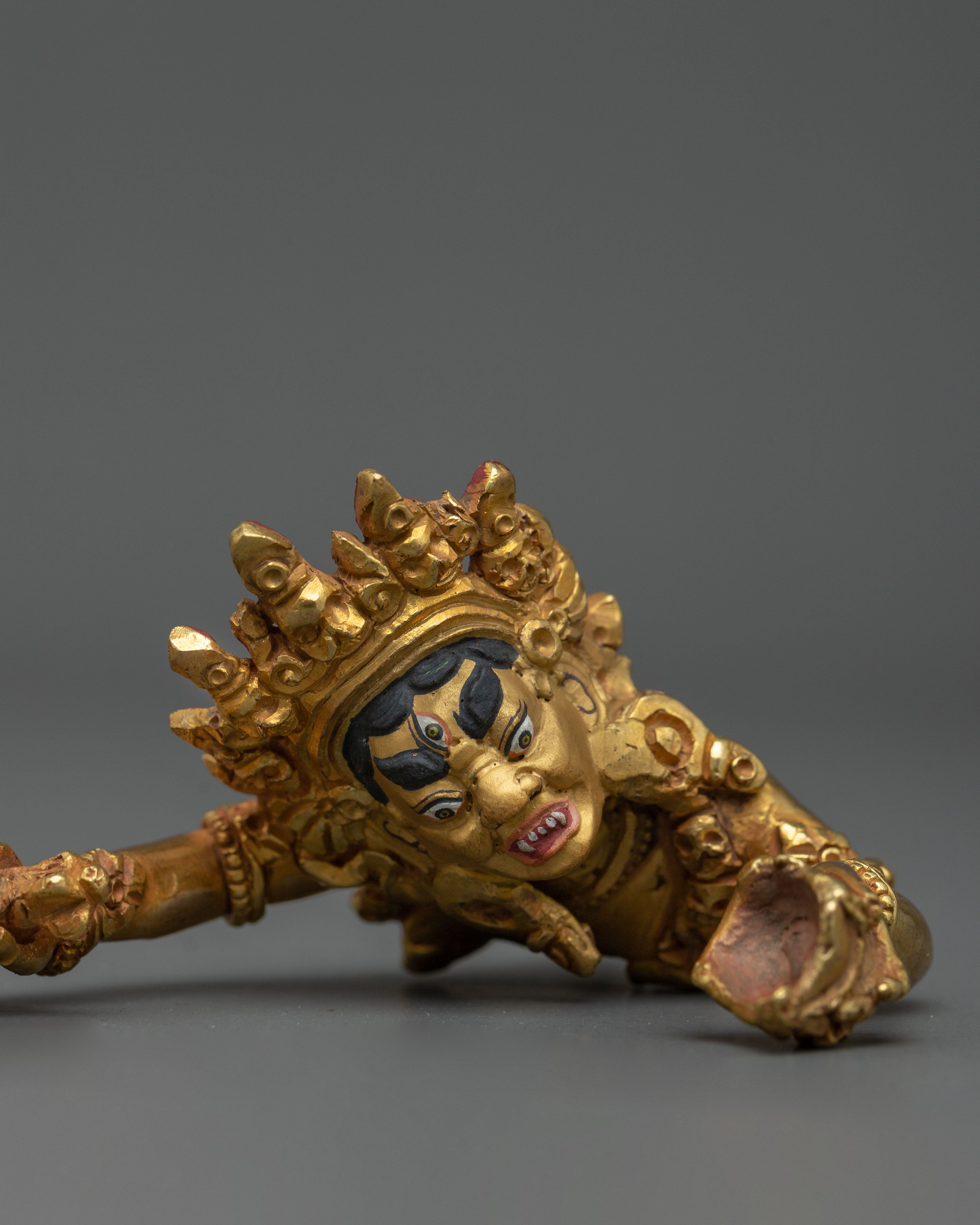 Yamantaka Wrathful Wisdom Statue: Destroyer of Ignorance