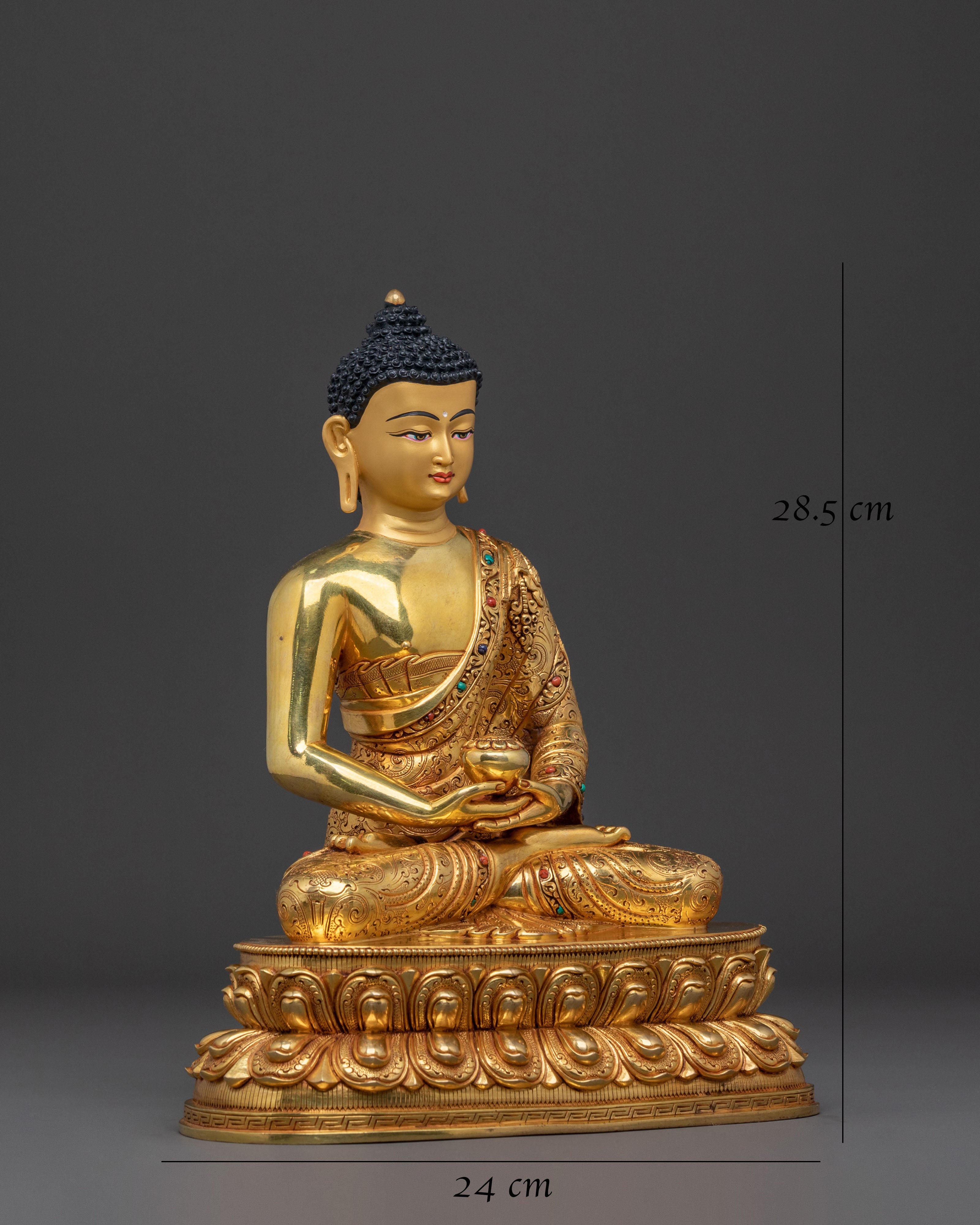 Handcrafted Amitabha Buddha Statue | Meditation Figure