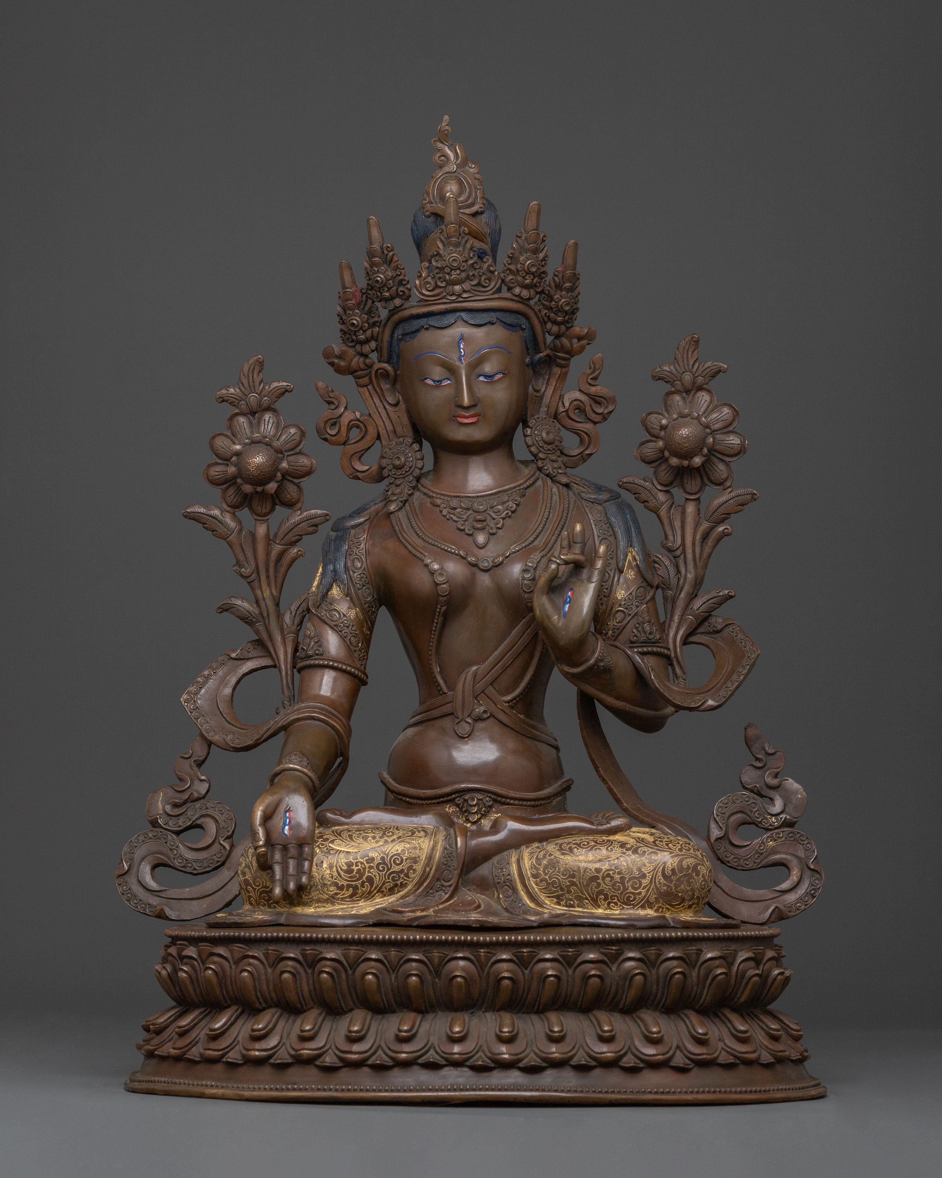 White Tara Spiritual Statue