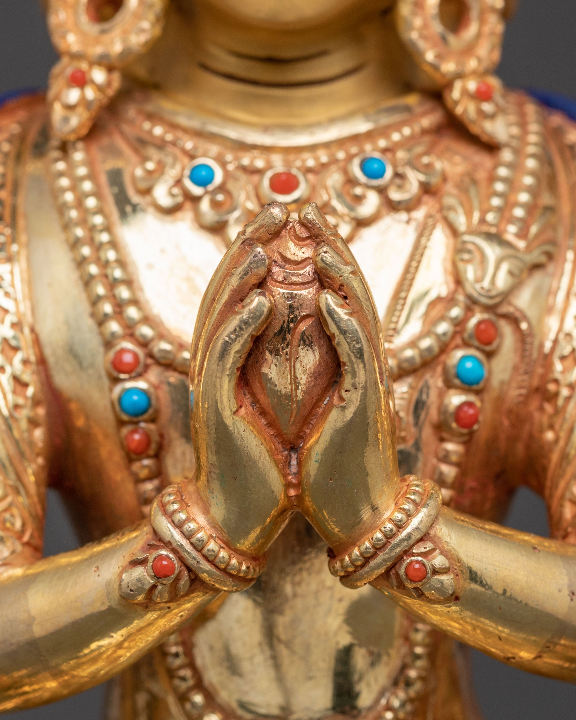 1000 Armed Chenrezig Figurine | Buddhist Icon