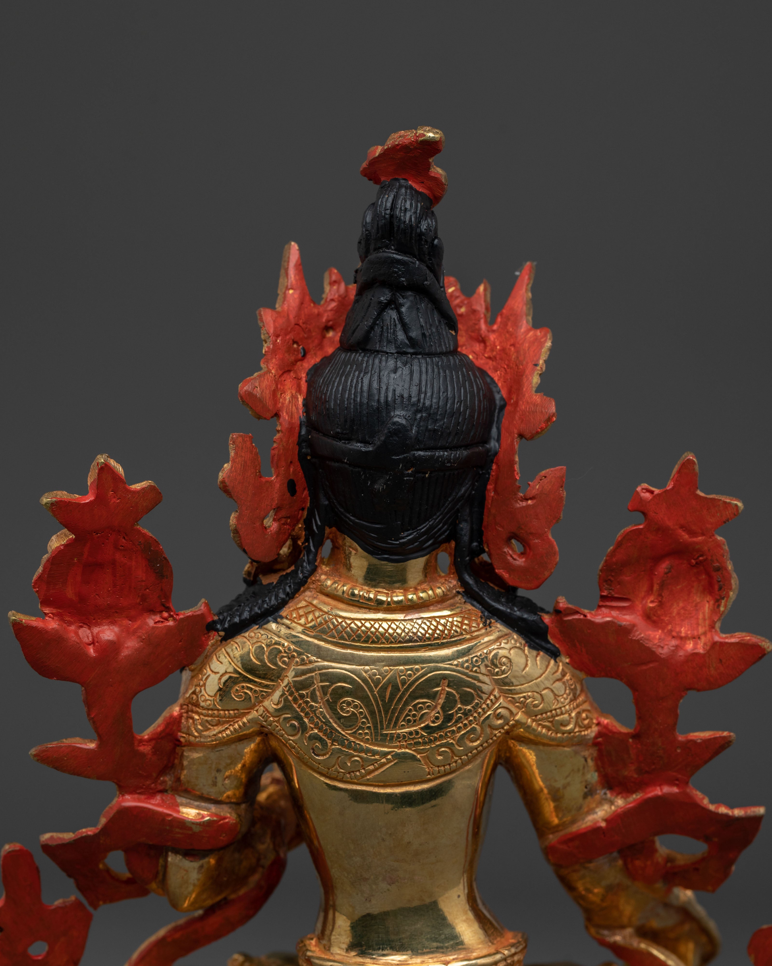 White Tara Sculpture | Seven Eyed Goddess