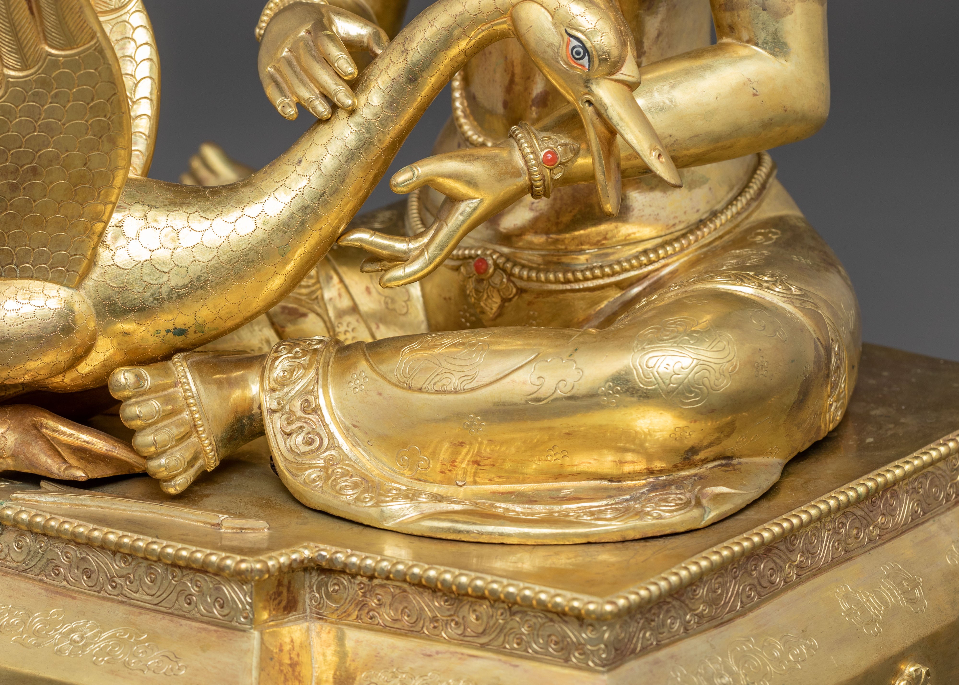 Golden Buddhist Gautama Buddha Statue | Historical Buddha