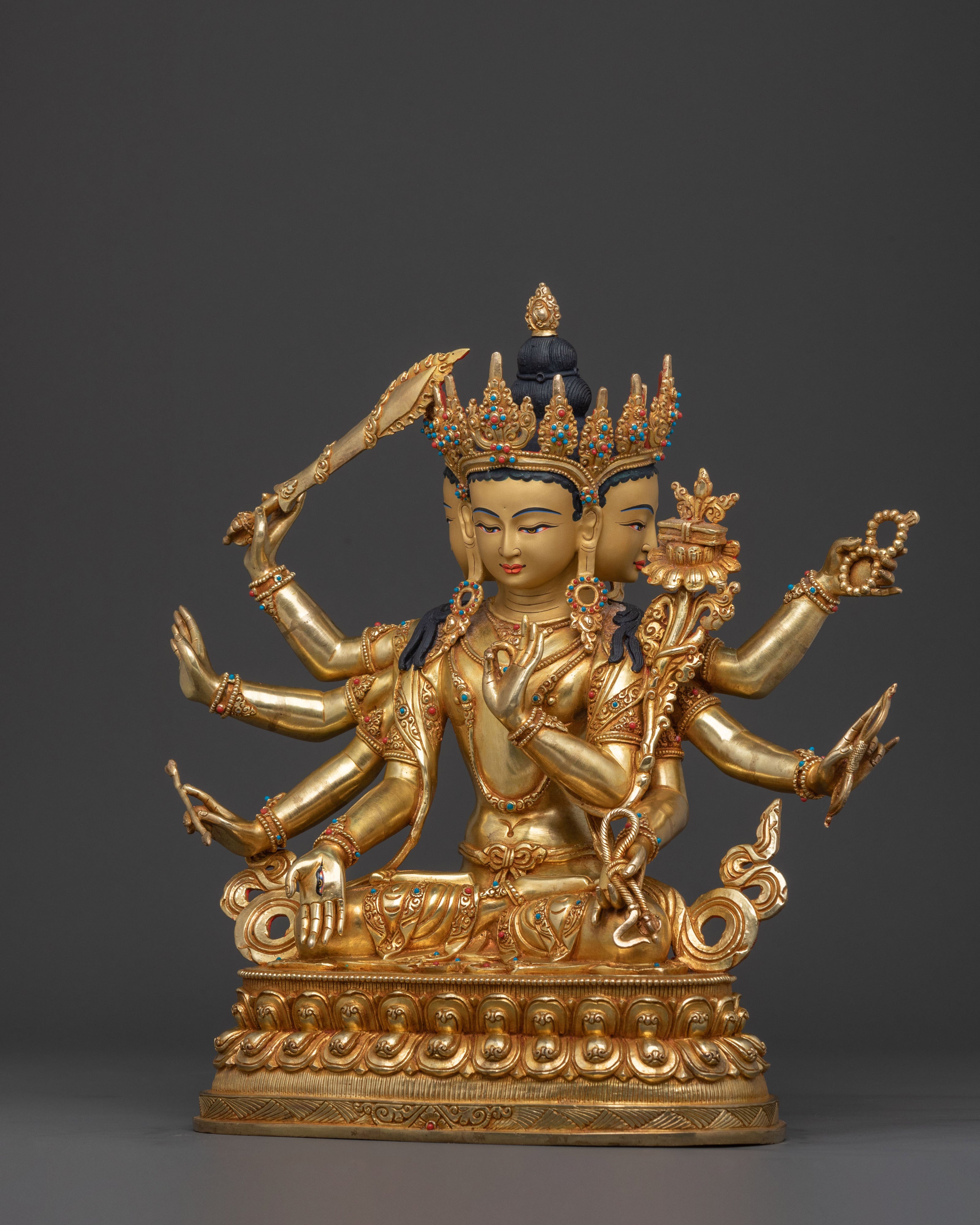 Bodhisattva Maha Manjushri Statue for Spiritual Spaces