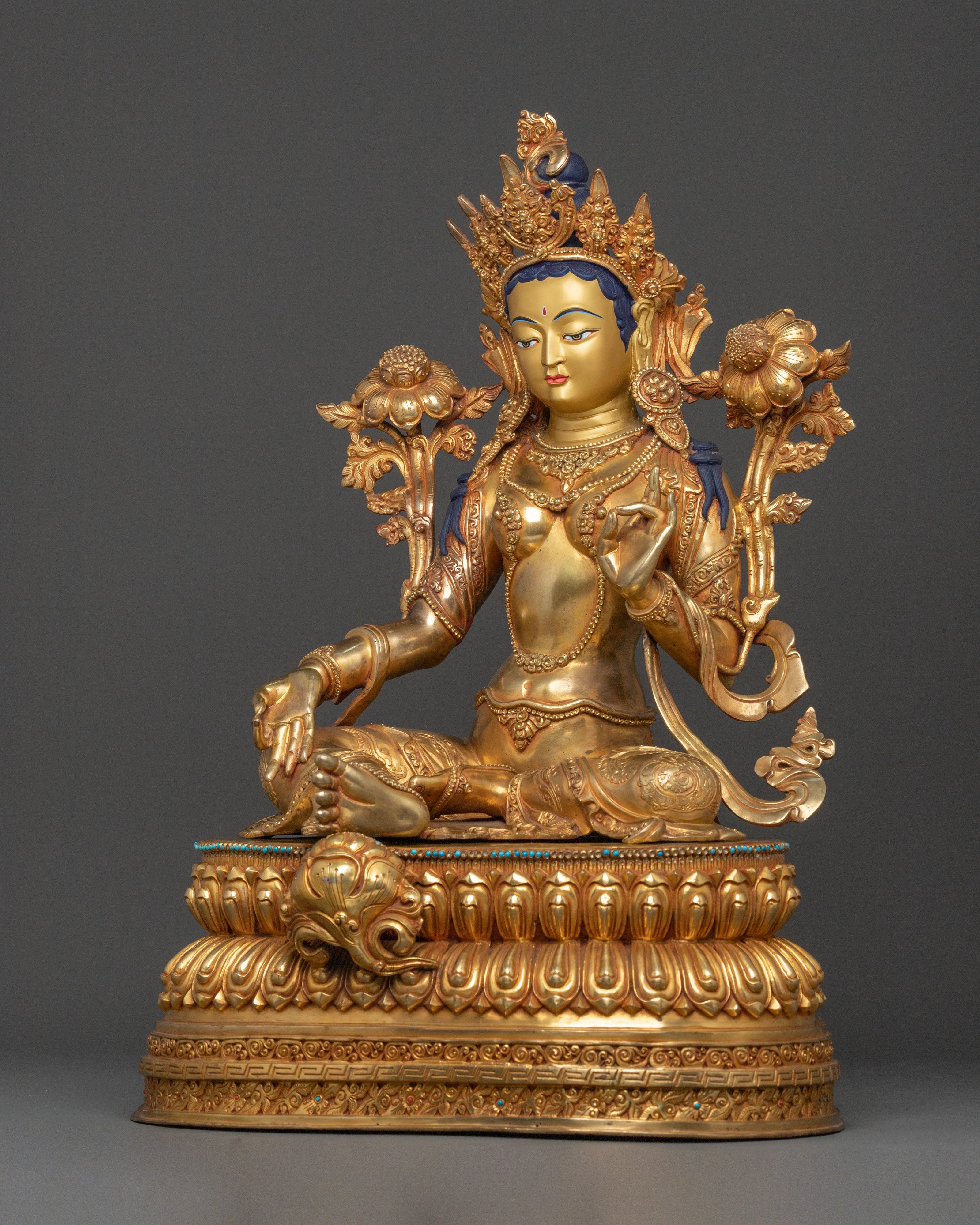 Mother of Liberation Green Tara Figure