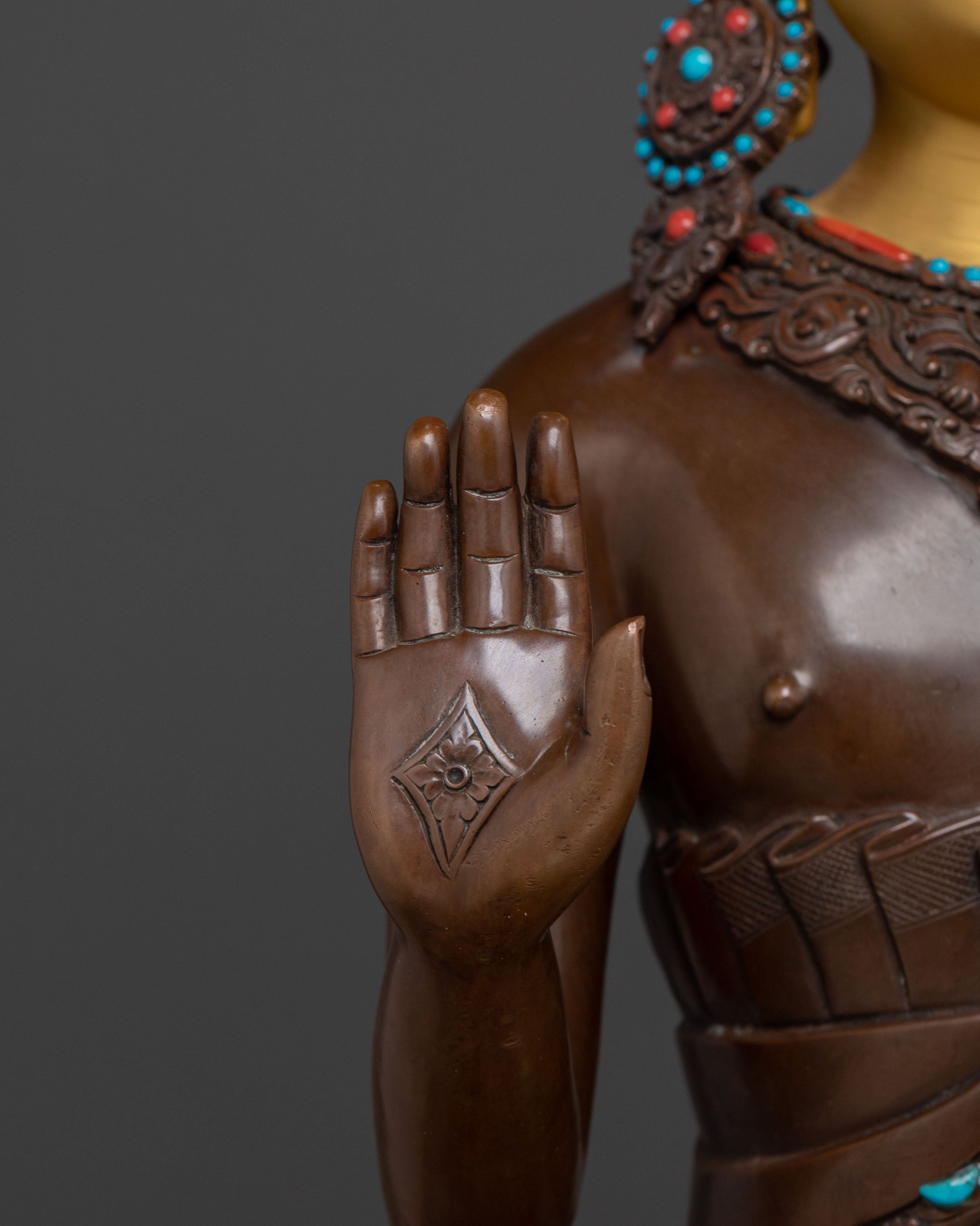 Dipankara Buddha Sacred Figurine | Symbol of Wisdom and Enlightenment