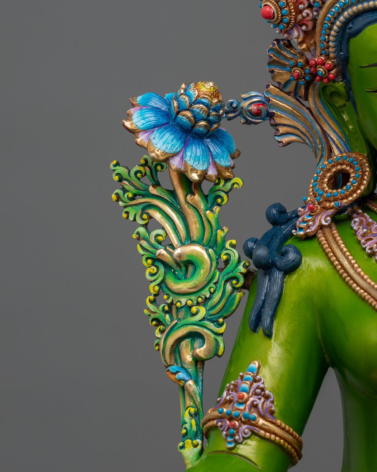 Green Tara Sculpture | Mother of All Buddha