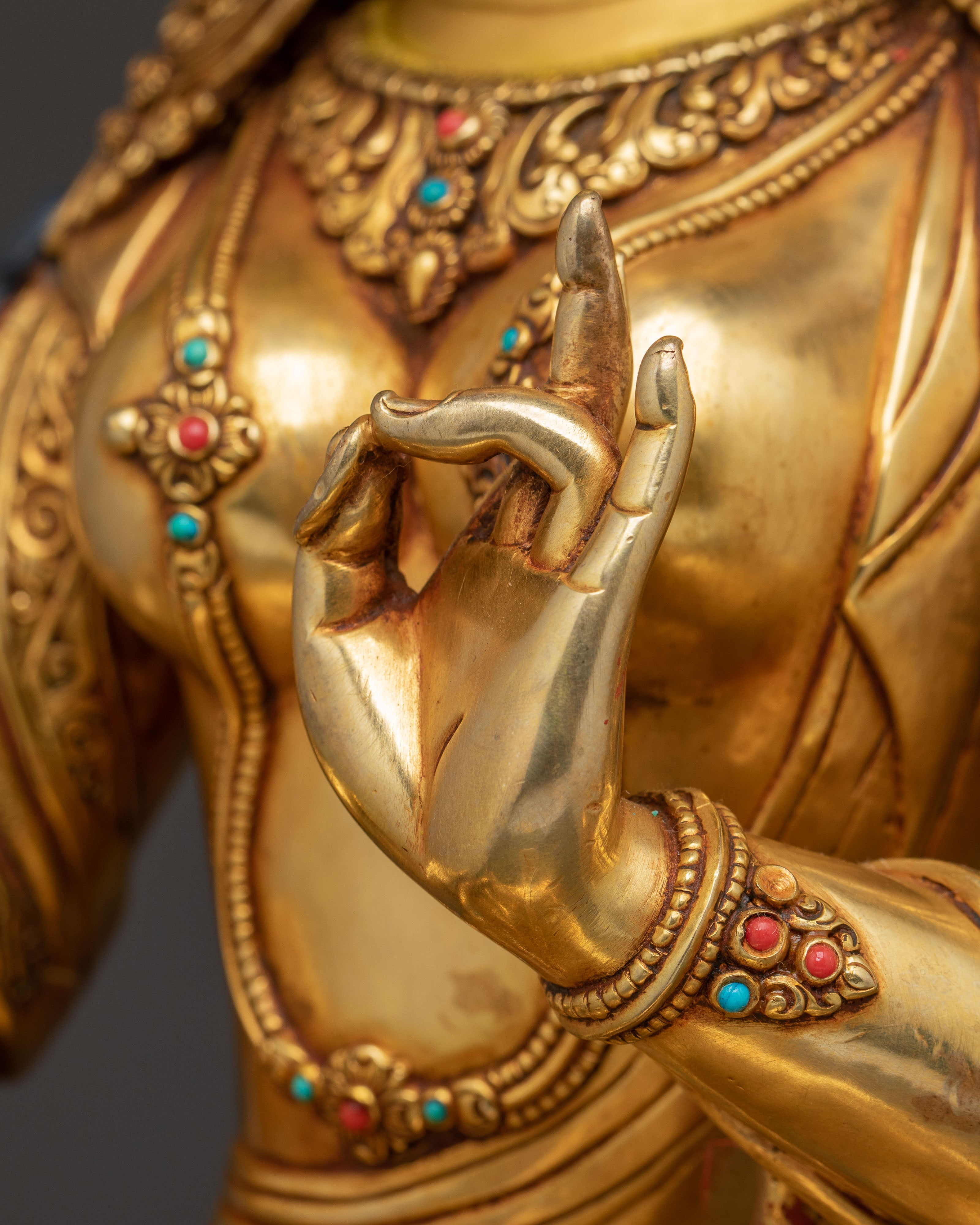 Green Tara Statue: Mother of Love and Compassion | Traditional Icon