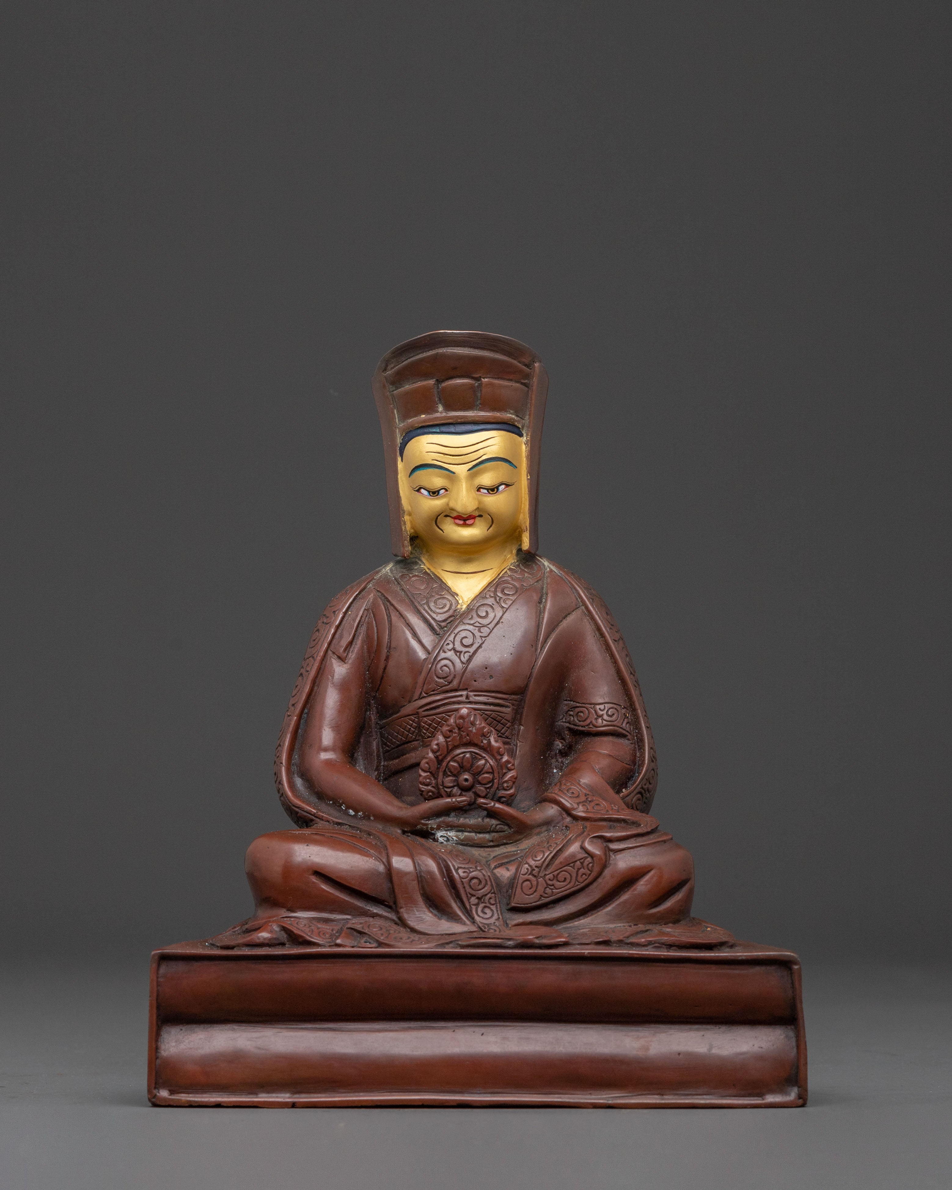 Kagyu Masters Statue Set | Sacred Tibetan Lineage Sculpture Collection