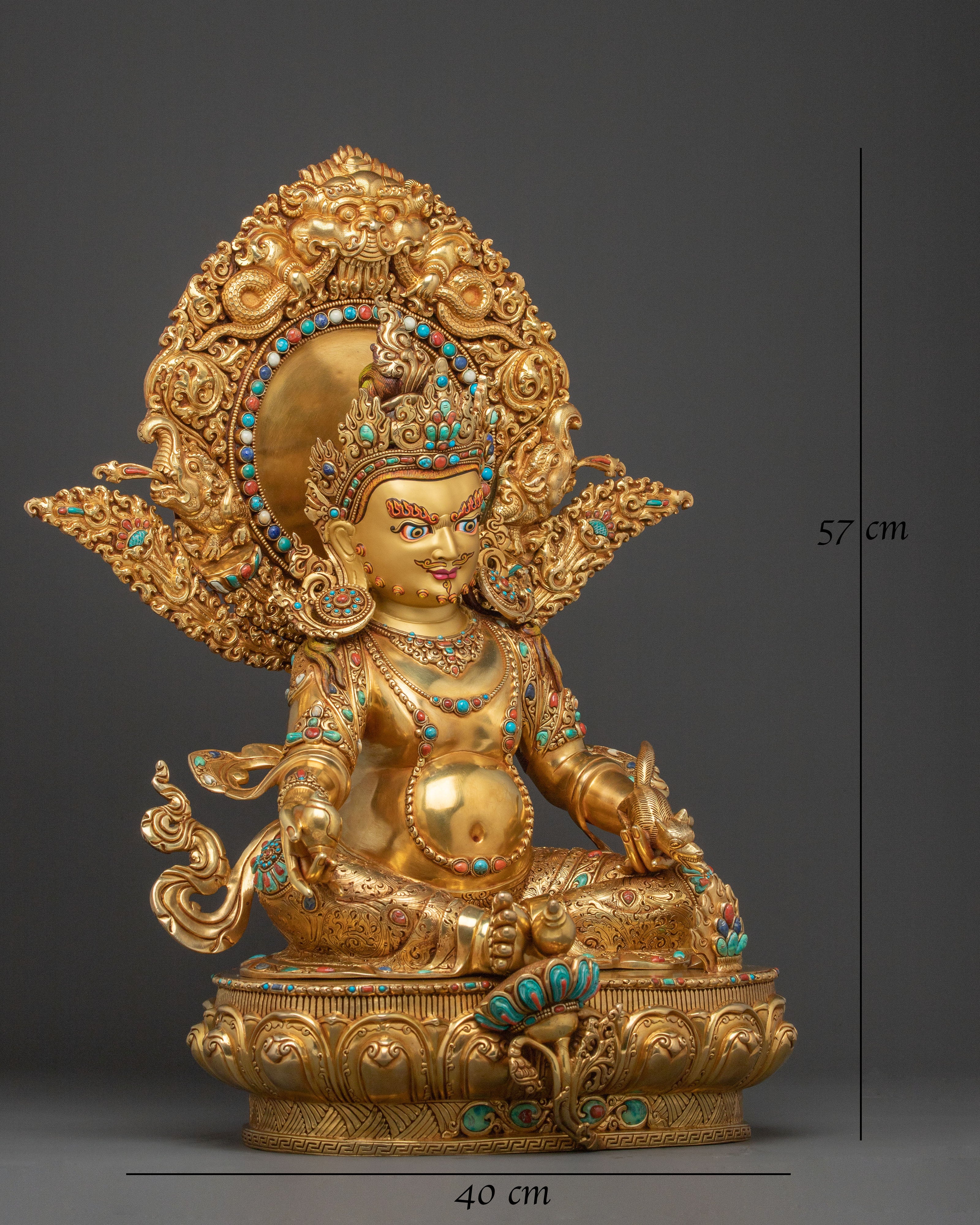 Dzambhala Statue The Embodiment of Wealth