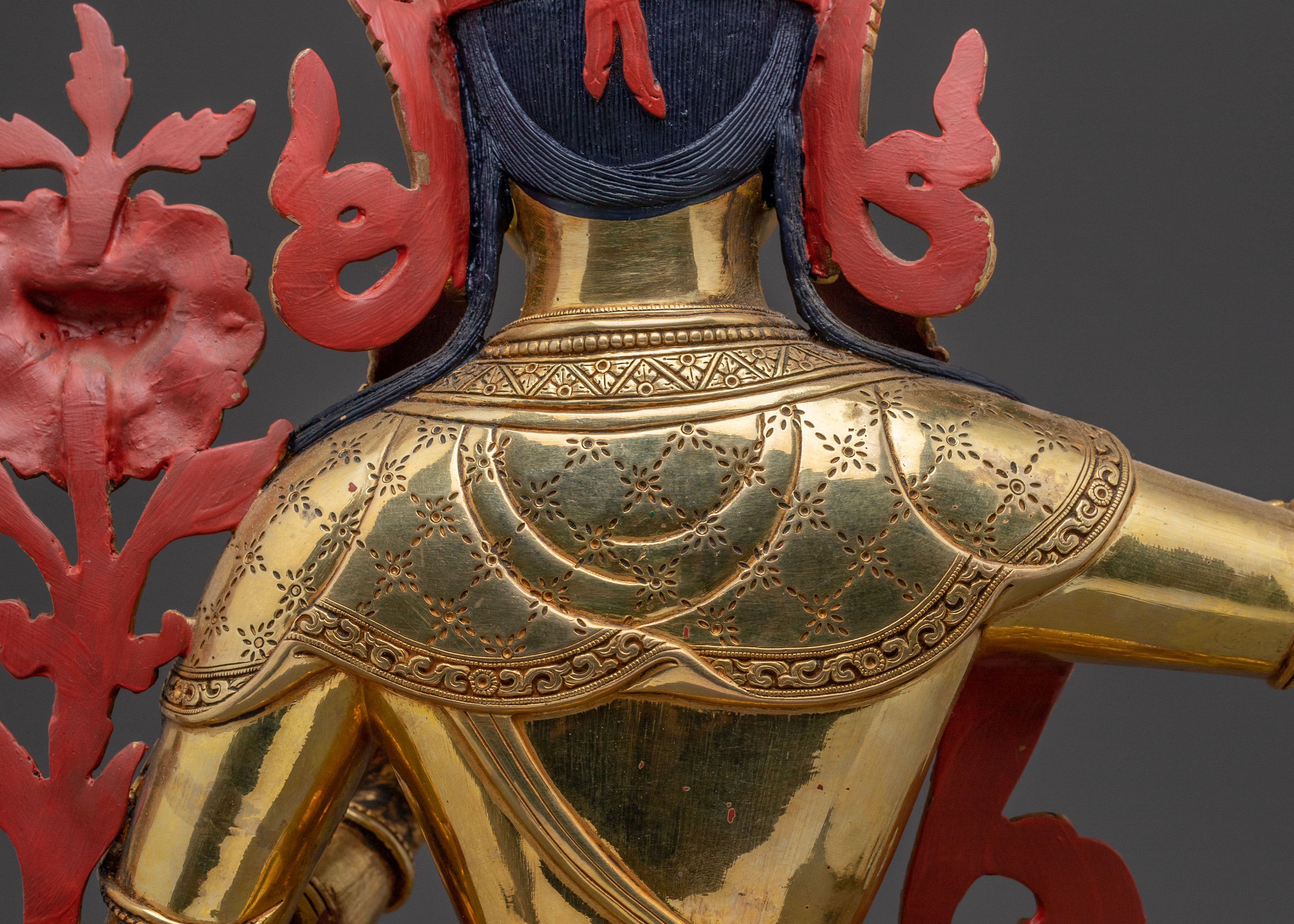 Manjushri Traditional Statue: The Supreme Wisdom Bodhisattva