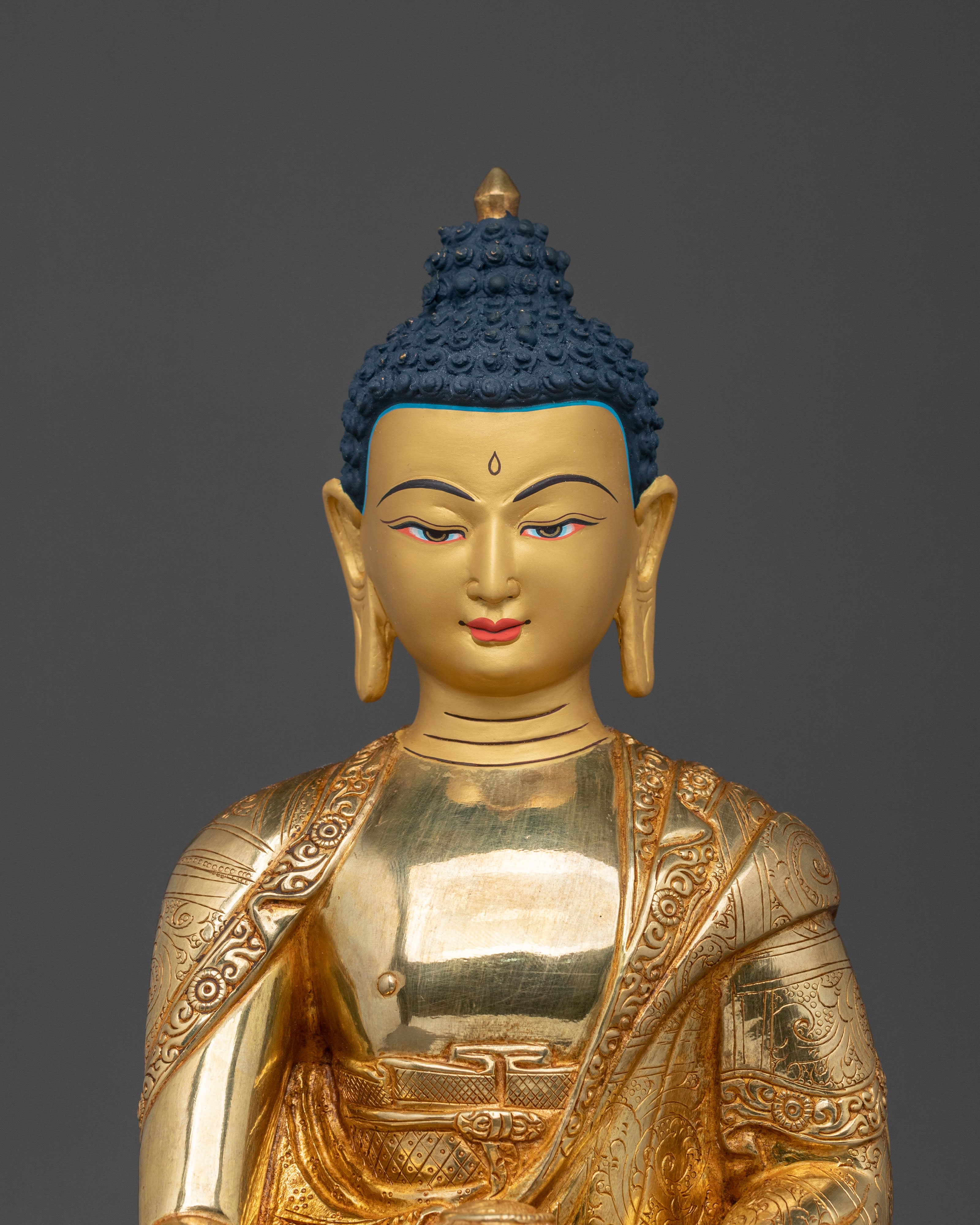 Elegant Statue of Shakyamuni Buddha | Symbol of Enlightenment
