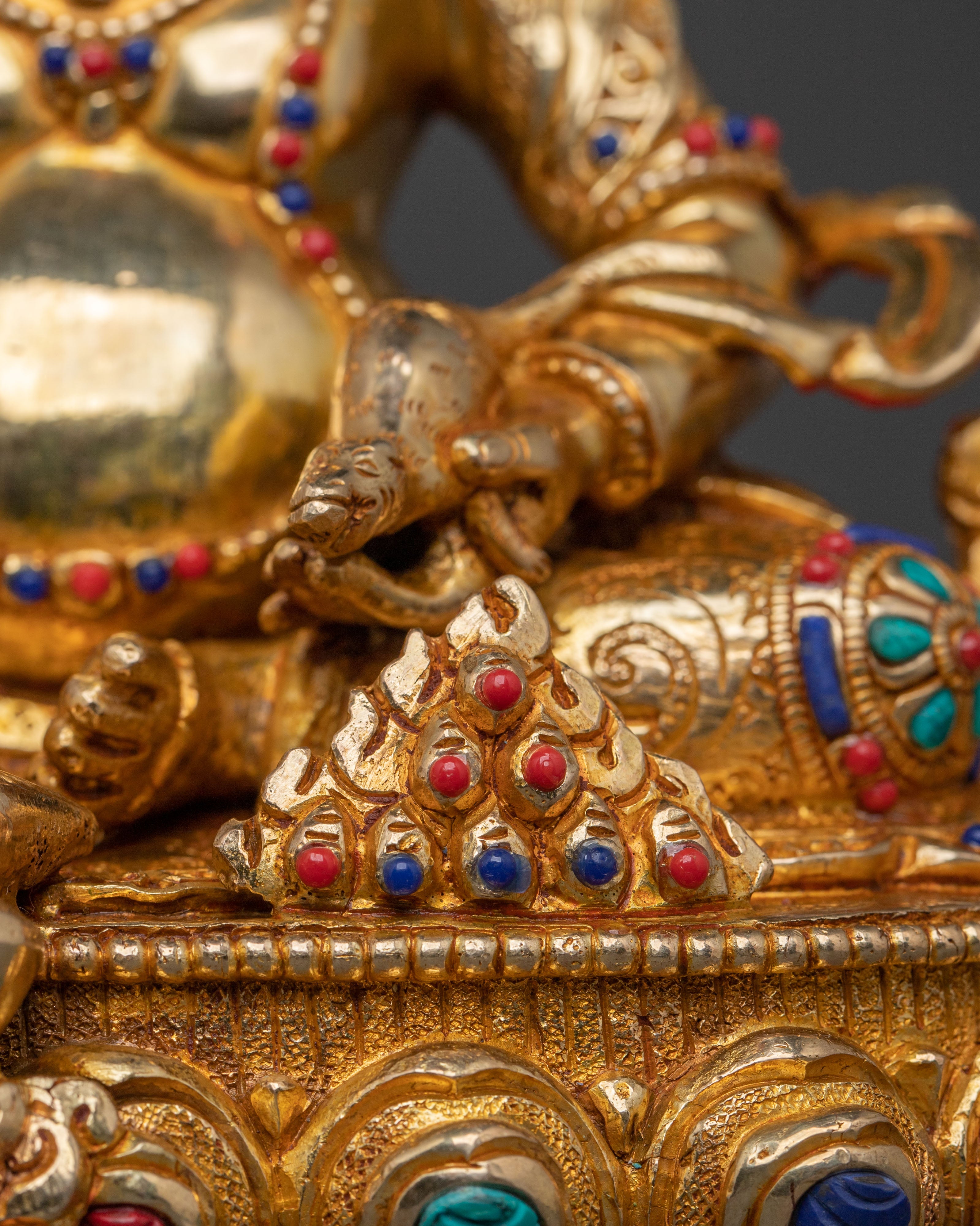 Dzambhala Sacred Statue | Prosperity Blessing