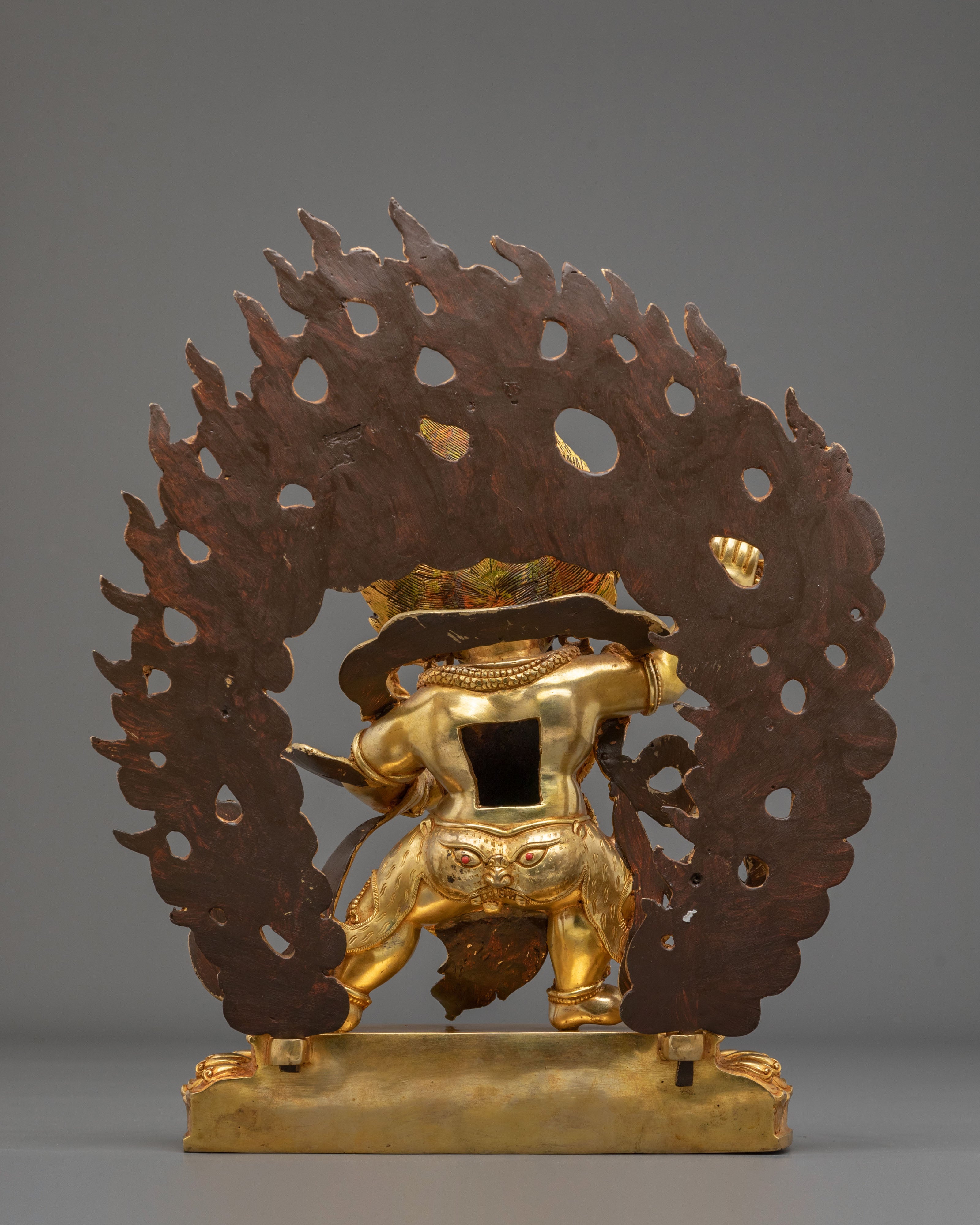 Mighty Protector Vajrapani Copper Sculpture