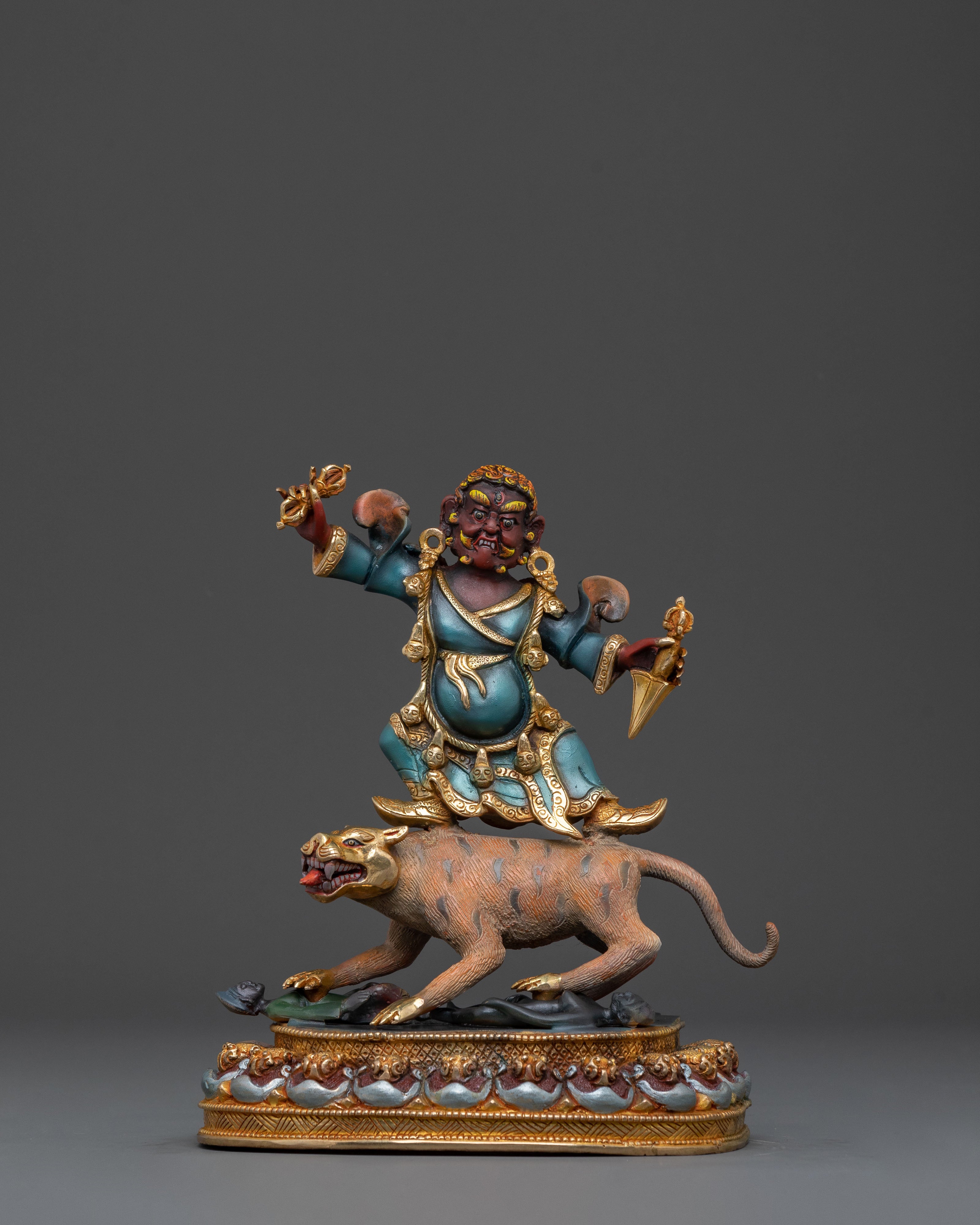 Dorje Drollo Divine Statue: Fiery Protector