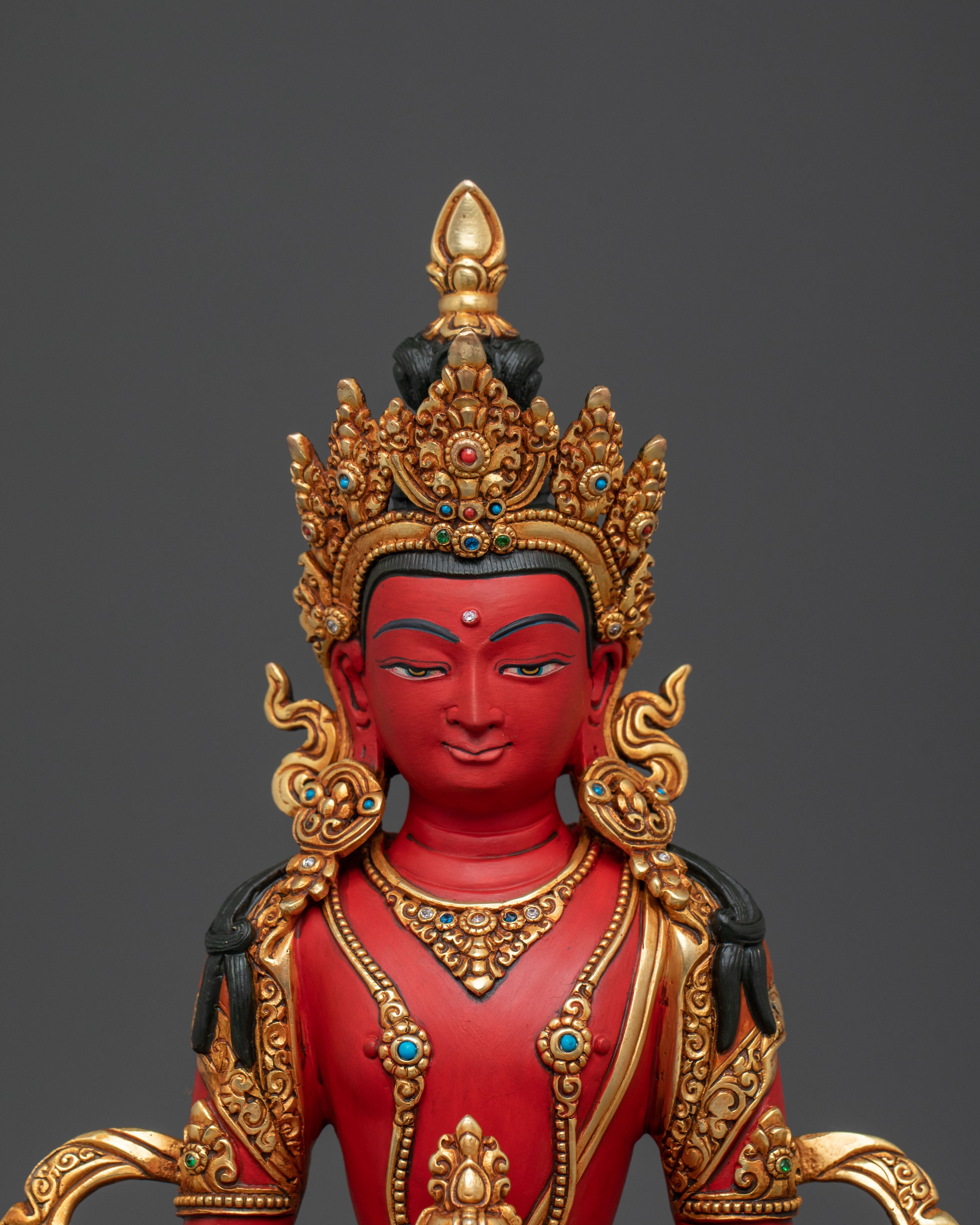 Amitayus Figurine | Long Life Buddhist Deity
