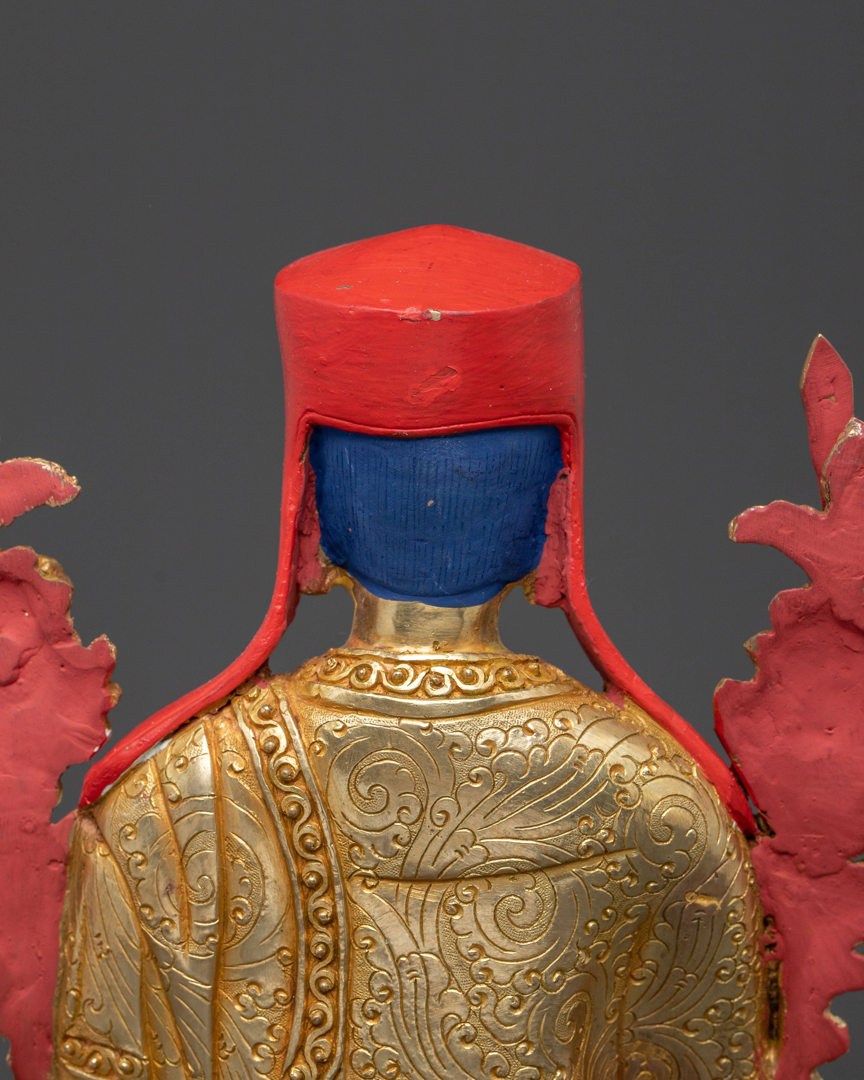 Tsongkhapa Master Statue in 24K Gold