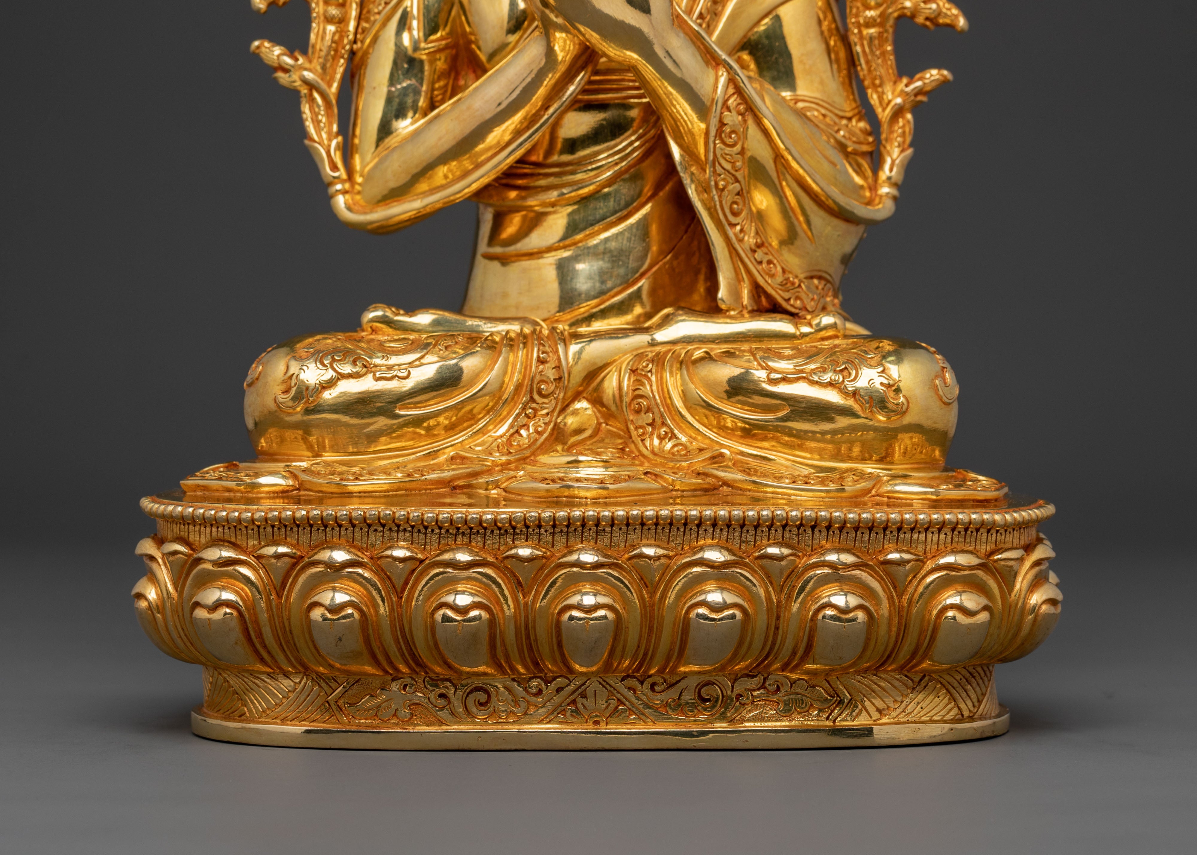 Handcrafted Tsongkhapa Statue | Traditional Figurine