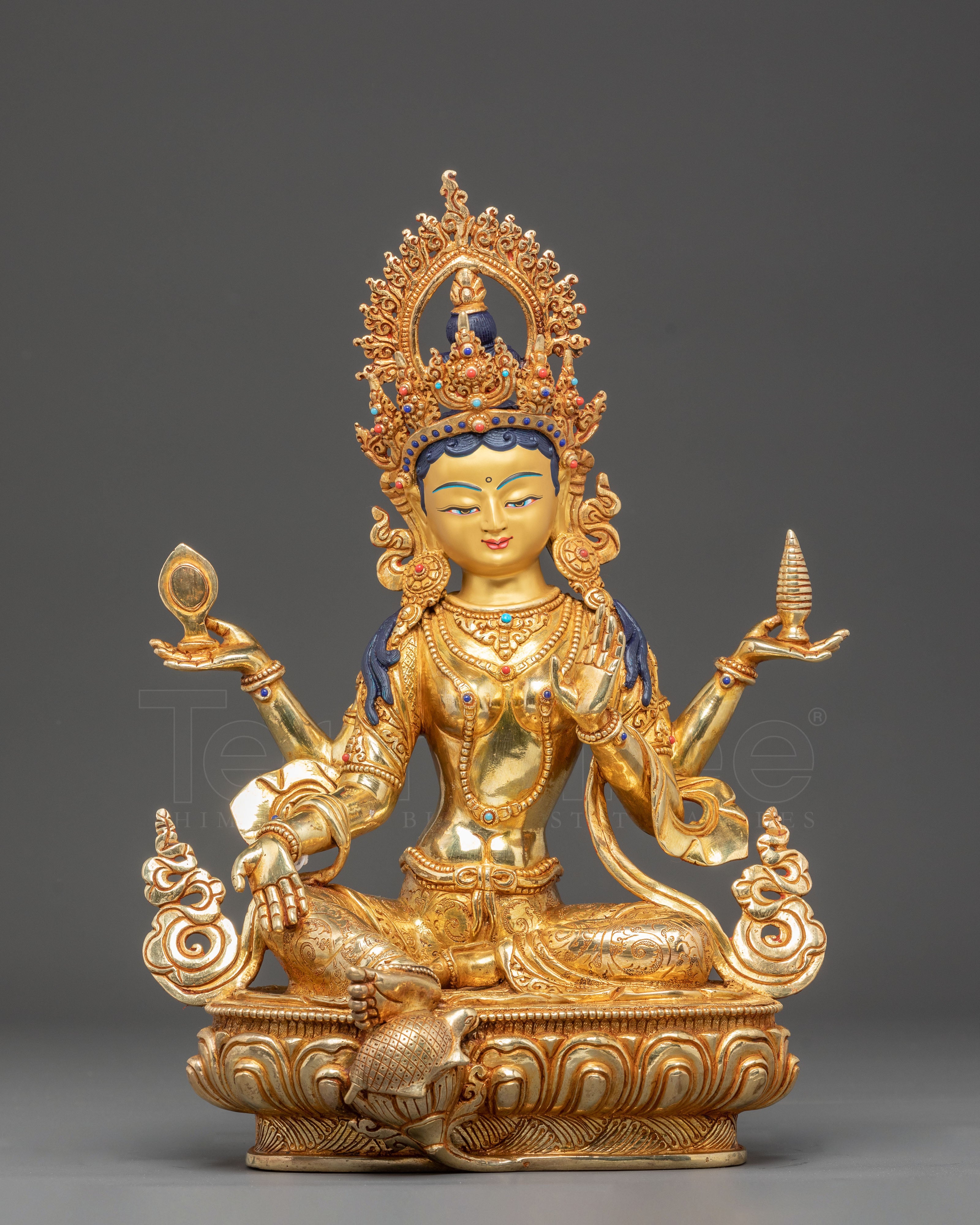Handcrafted Laxmi Statue of Wealth 