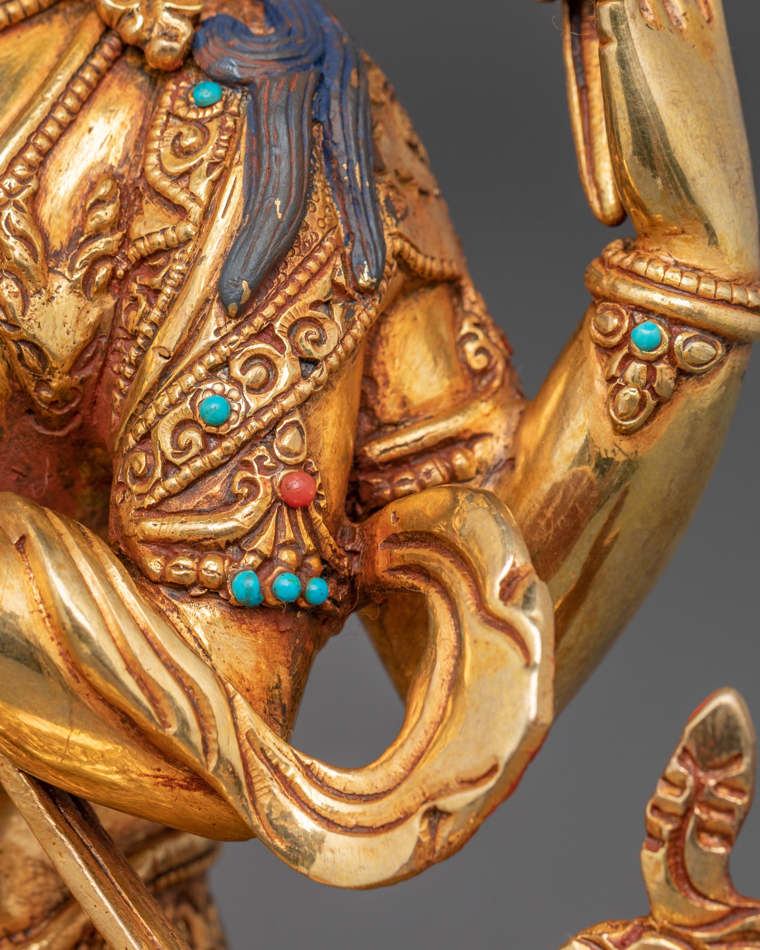 Sacred Bodhisattva Chenrezig Handmade Statue | Compassion Icon