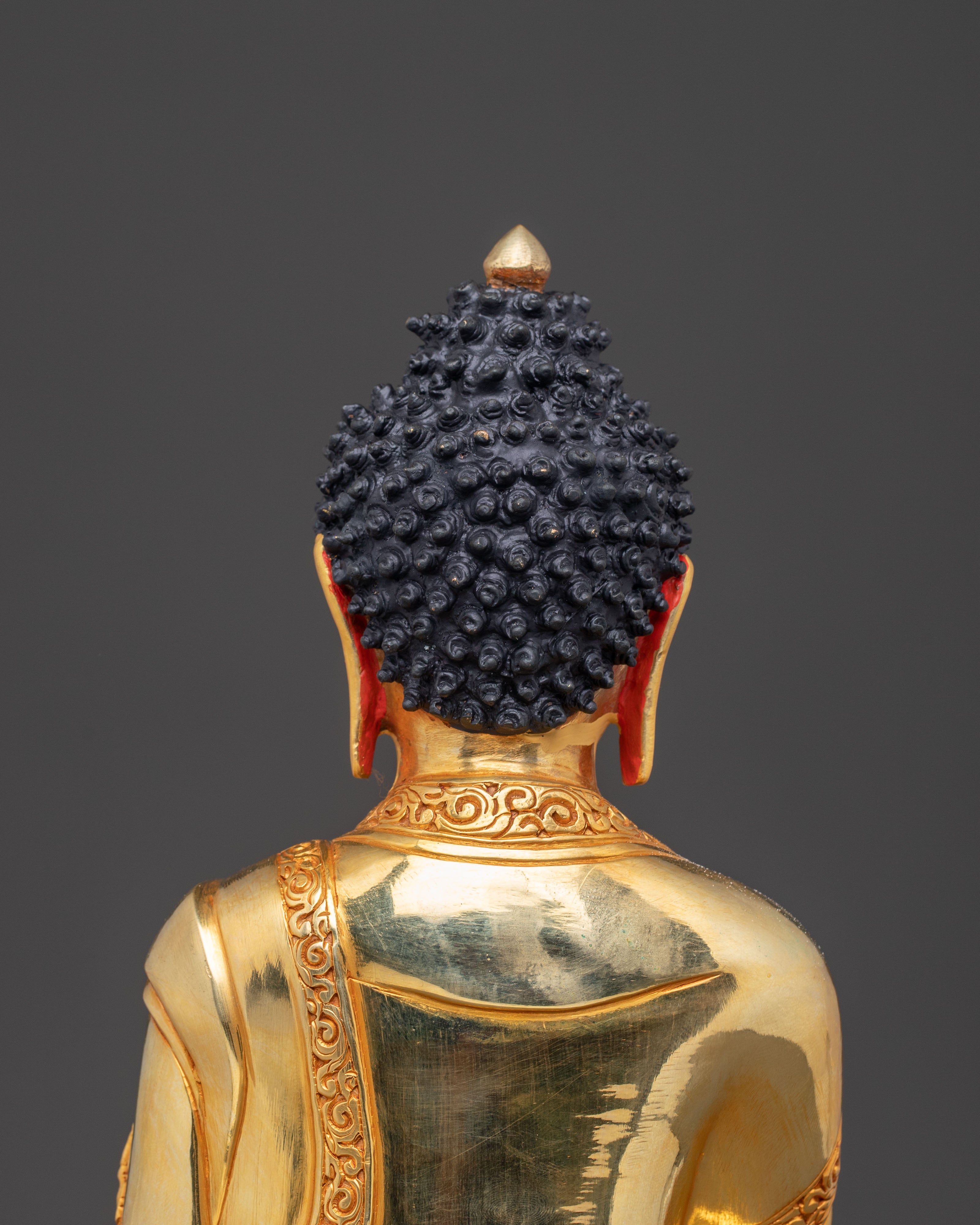 Golden Statue of Shakyamuni Buddha, Founder of Buddhism | The Enlightened One