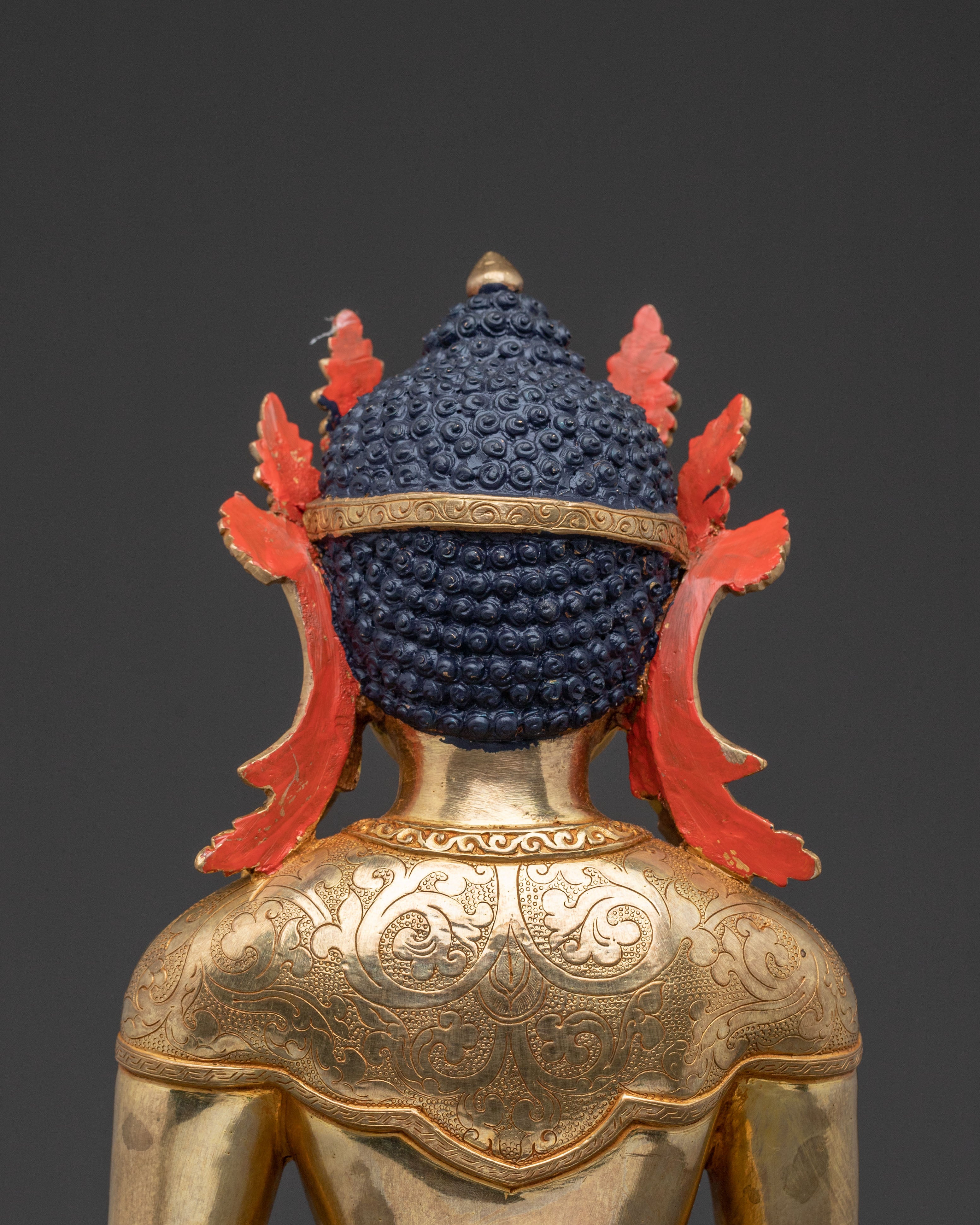 Crown Shakyamuni Buddha Statue:  Sage of the Shakyas