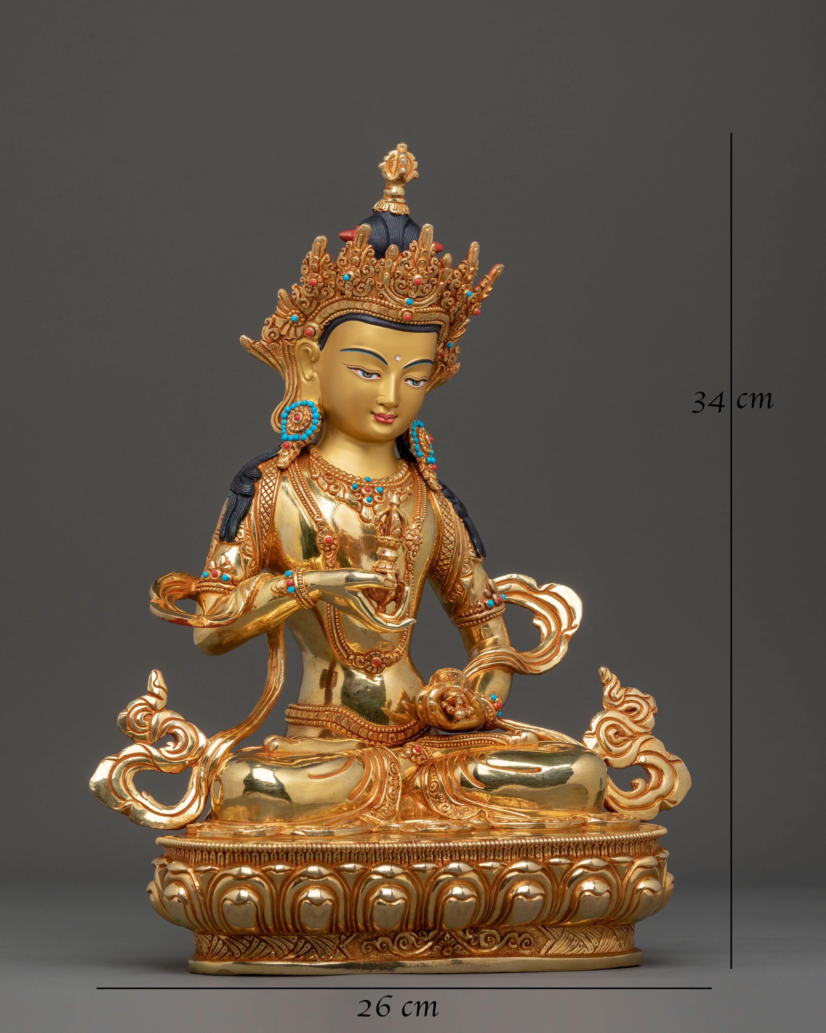 Purification Deity Vajrasattva Sacred Sculpture