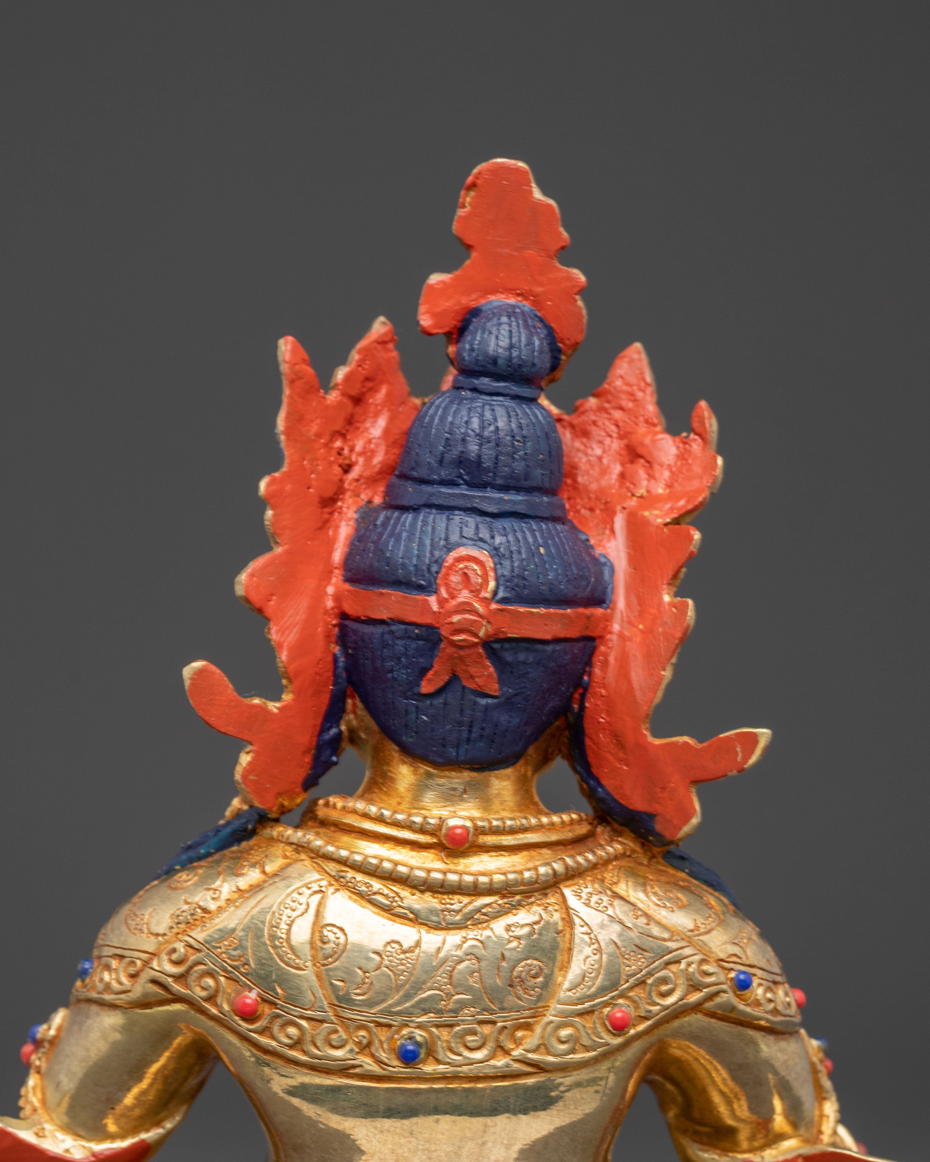 Dzambhala Statue: Promotes Quick Action and Generosity