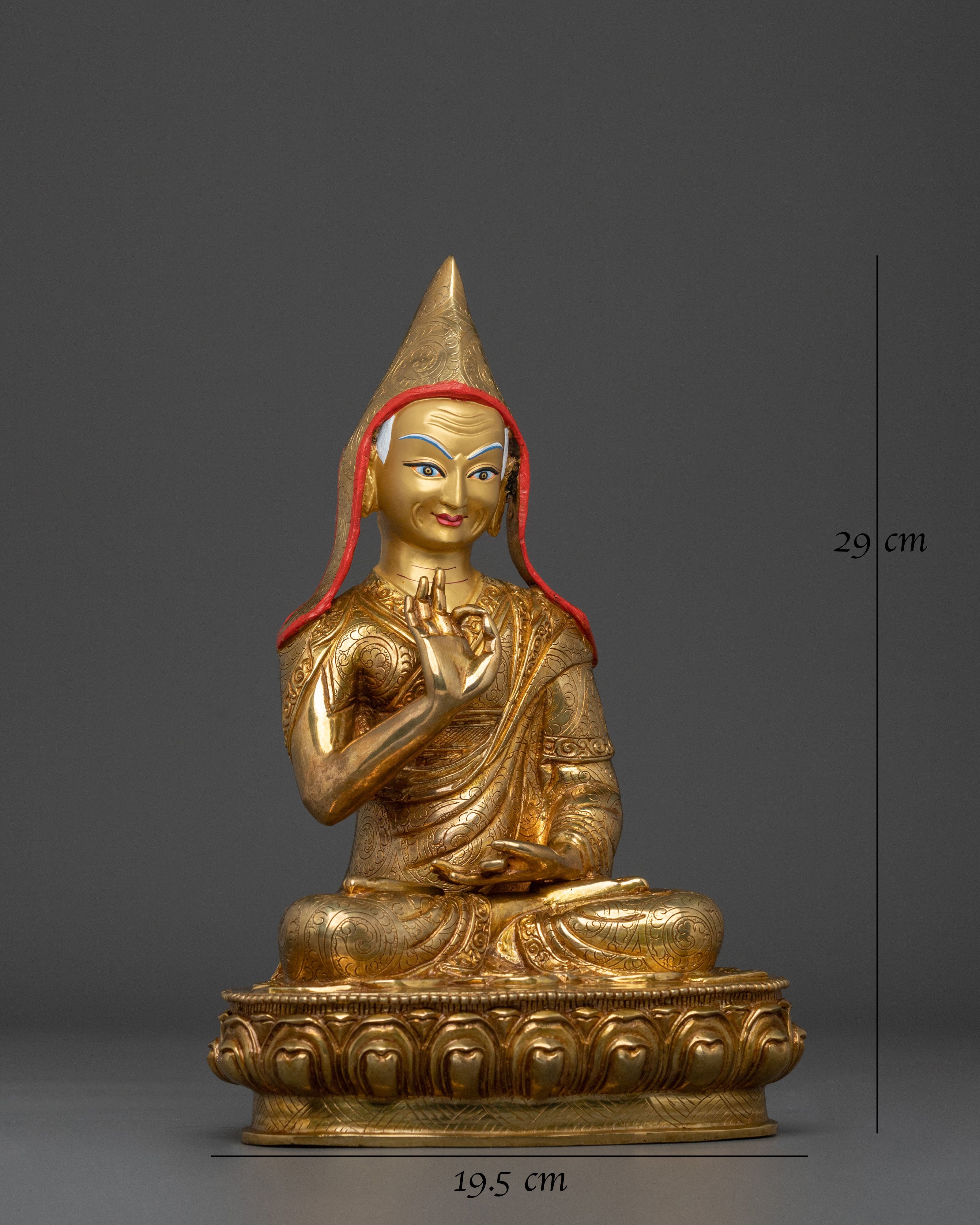 Disciples of Tsongkhapa Statue Set | Sacred Tibetan Art